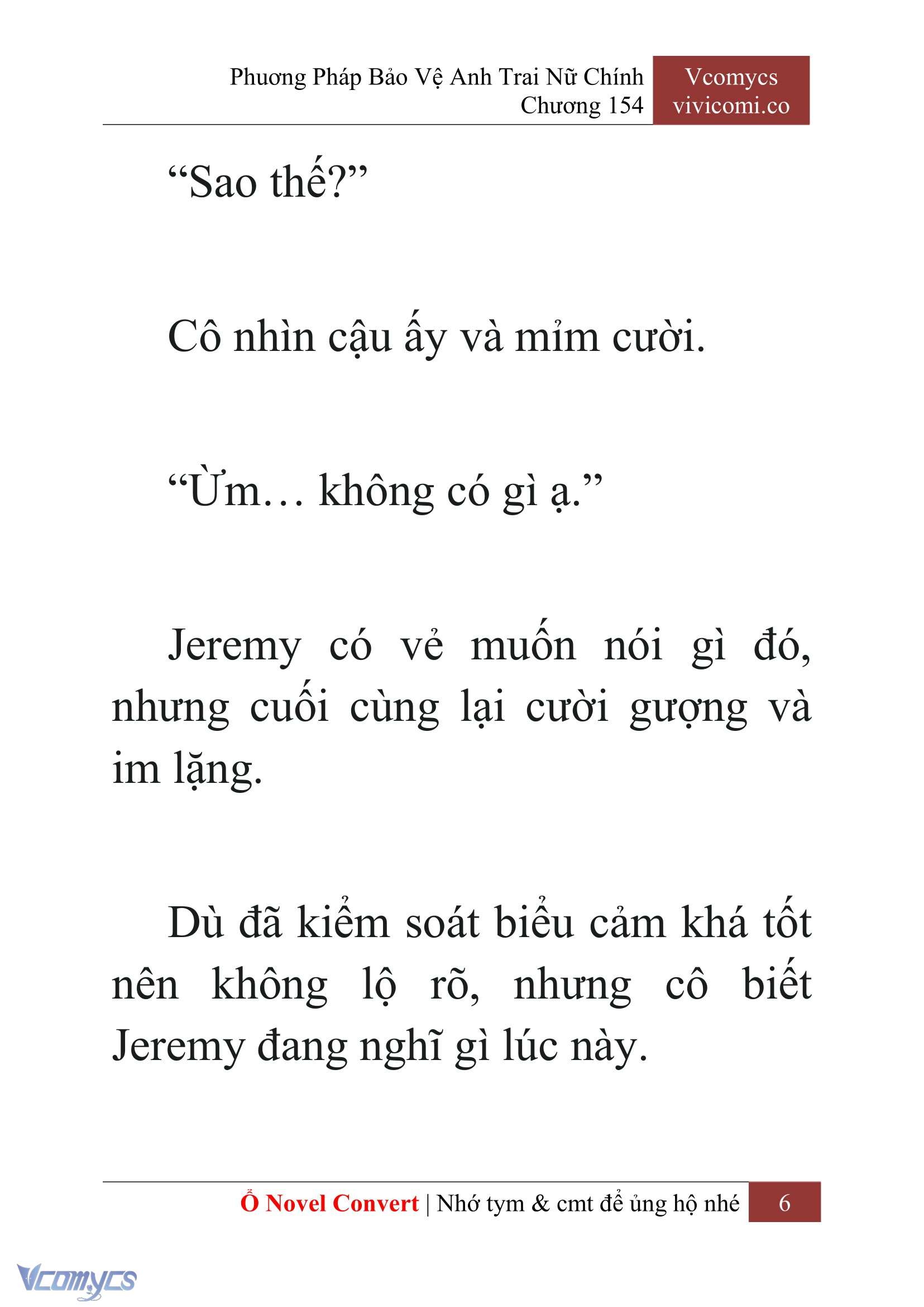 [Novel] Phương Pháp Bảo Vệ Anh Trai Nữ Chính Chap 154 - Trang 2