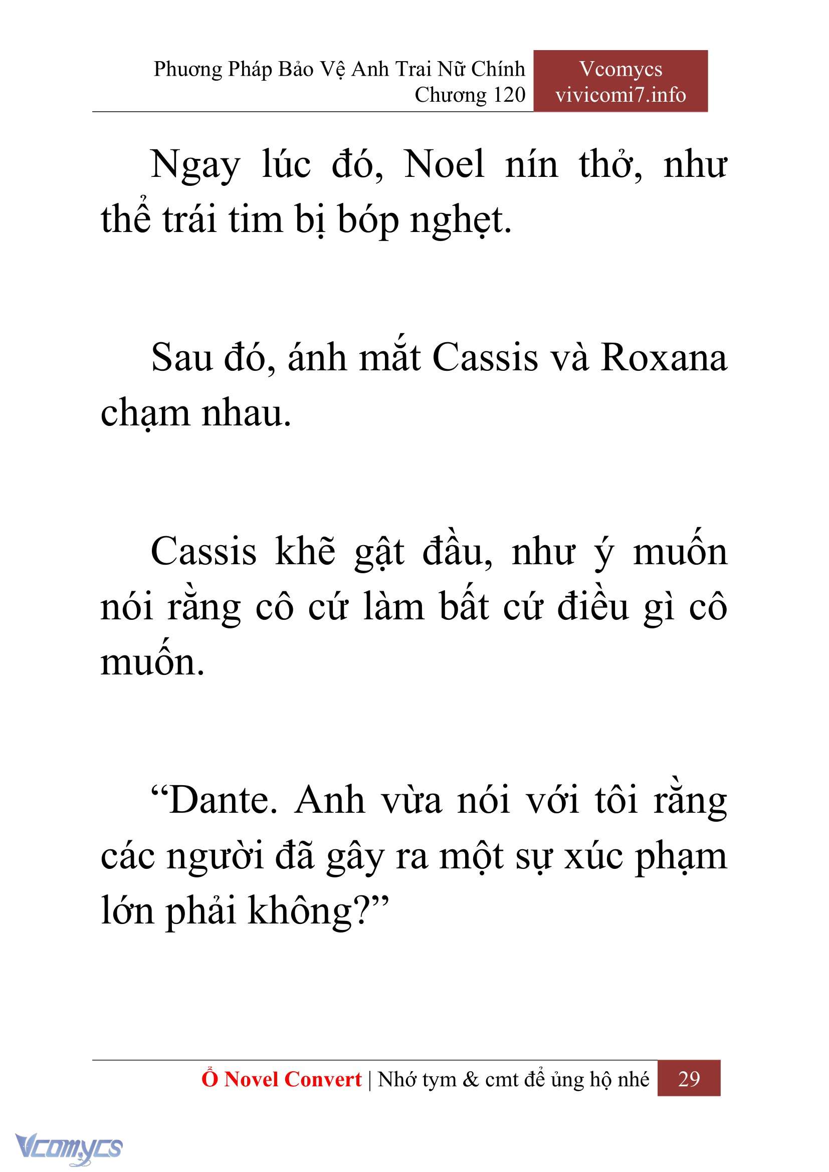 [Novel] Phương Pháp Bảo Vệ Anh Trai Nữ Chính Chap 120 - Trang 2