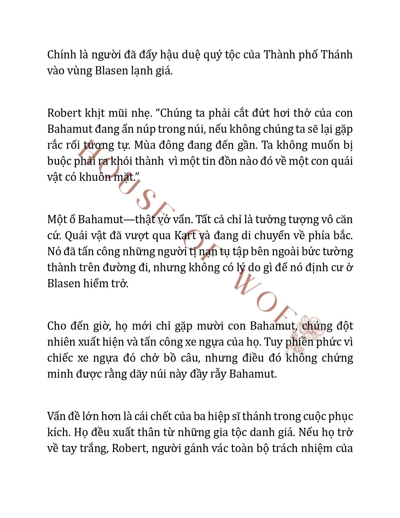 [NOVEL] QUÝ CÔ QUÁI VẬT VÀ HIỆP SĨ THÁNH Chap 31 - Trang 2