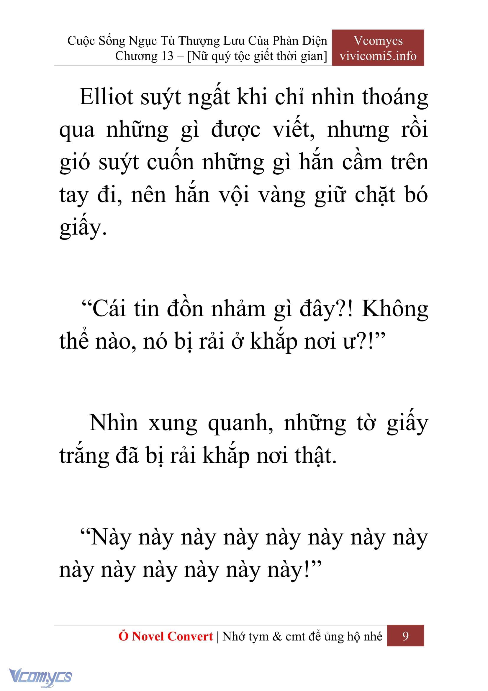 [Novel] Cuộc Sống Ngục Tù Thượng Lưu Của Nhân Vật Phản Diện Chap 13 - Trang 2