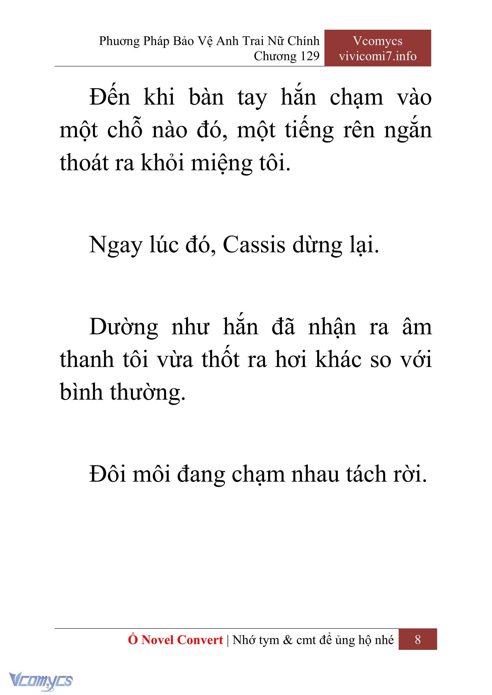 [Novel] Phương Pháp Bảo Vệ Anh Trai Nữ Chính Chap 129 - Trang 2