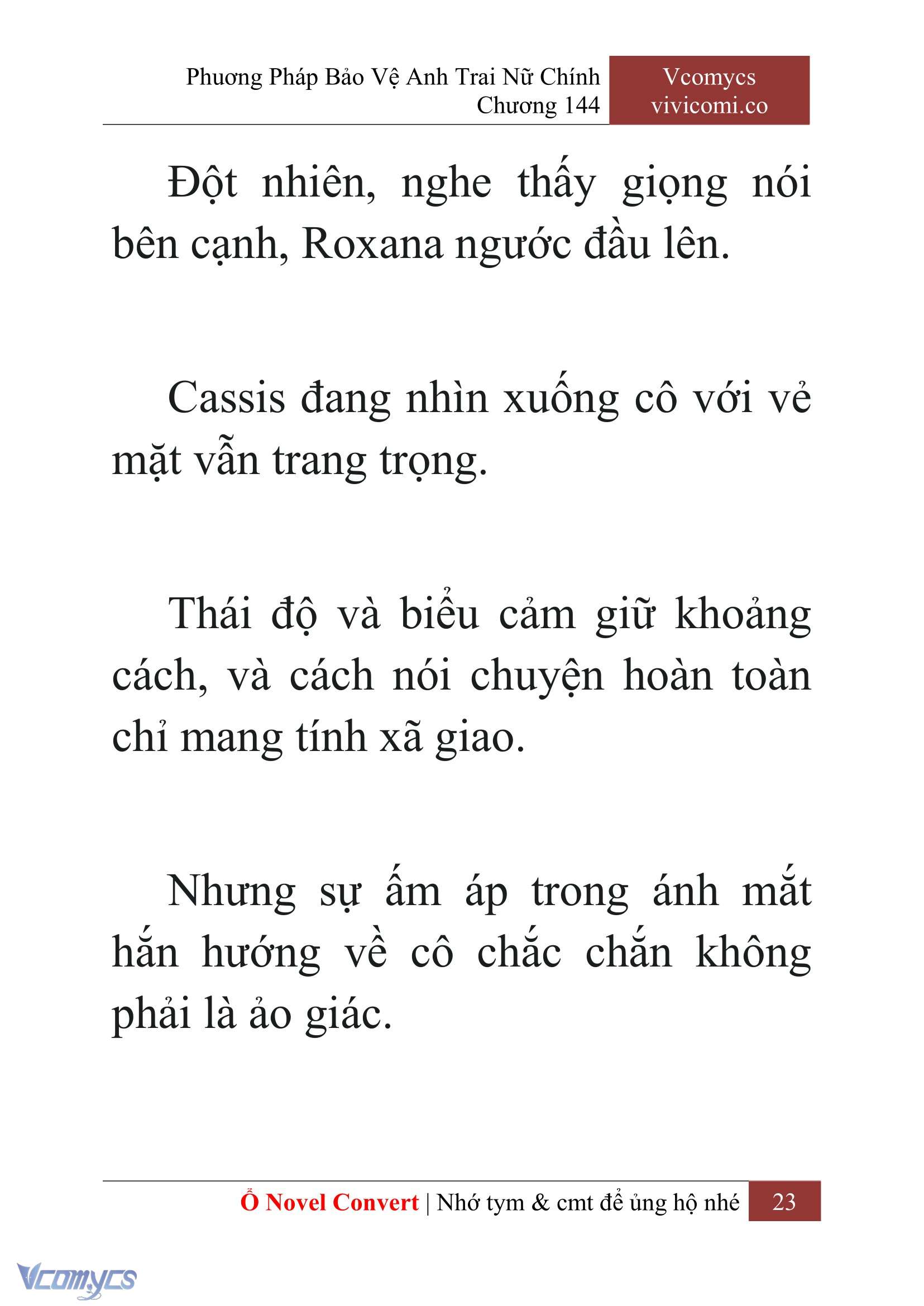 [Novel] Phương Pháp Bảo Vệ Anh Trai Nữ Chính Chap 144 - Trang 2