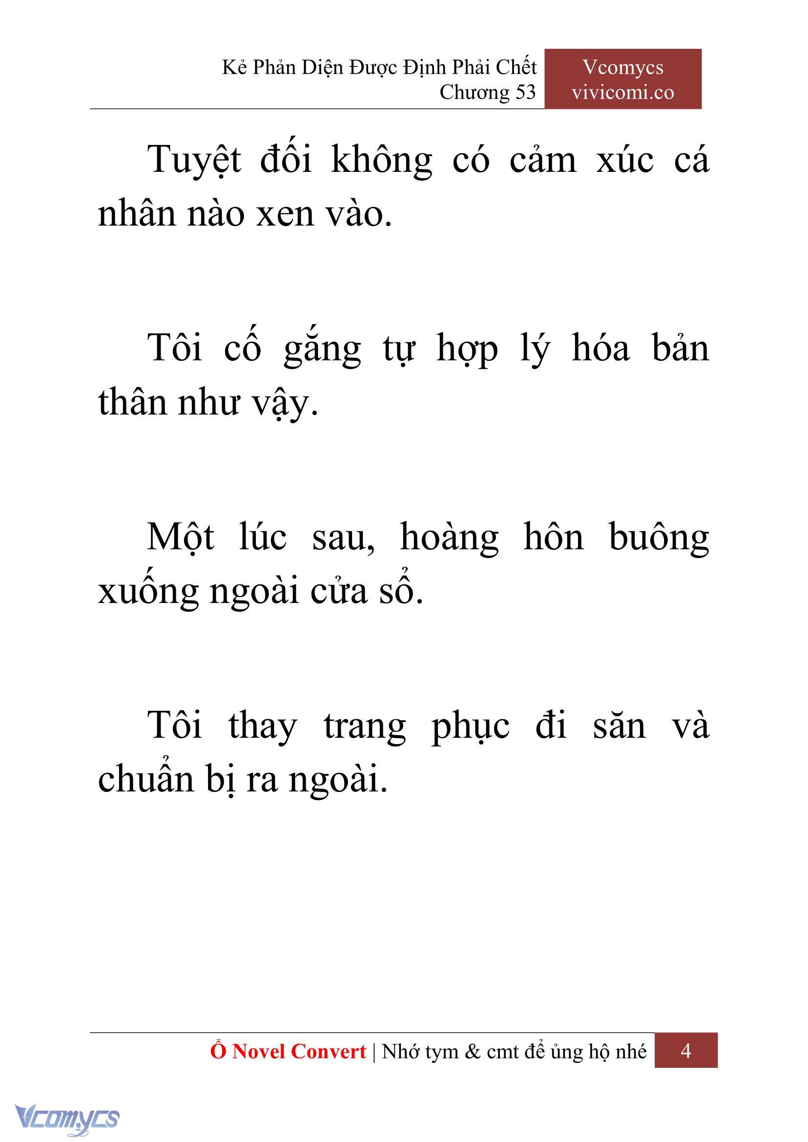 [Novel] Kẻ Phản Diện Được Định Phải Chết Chap 53 - Trang 2