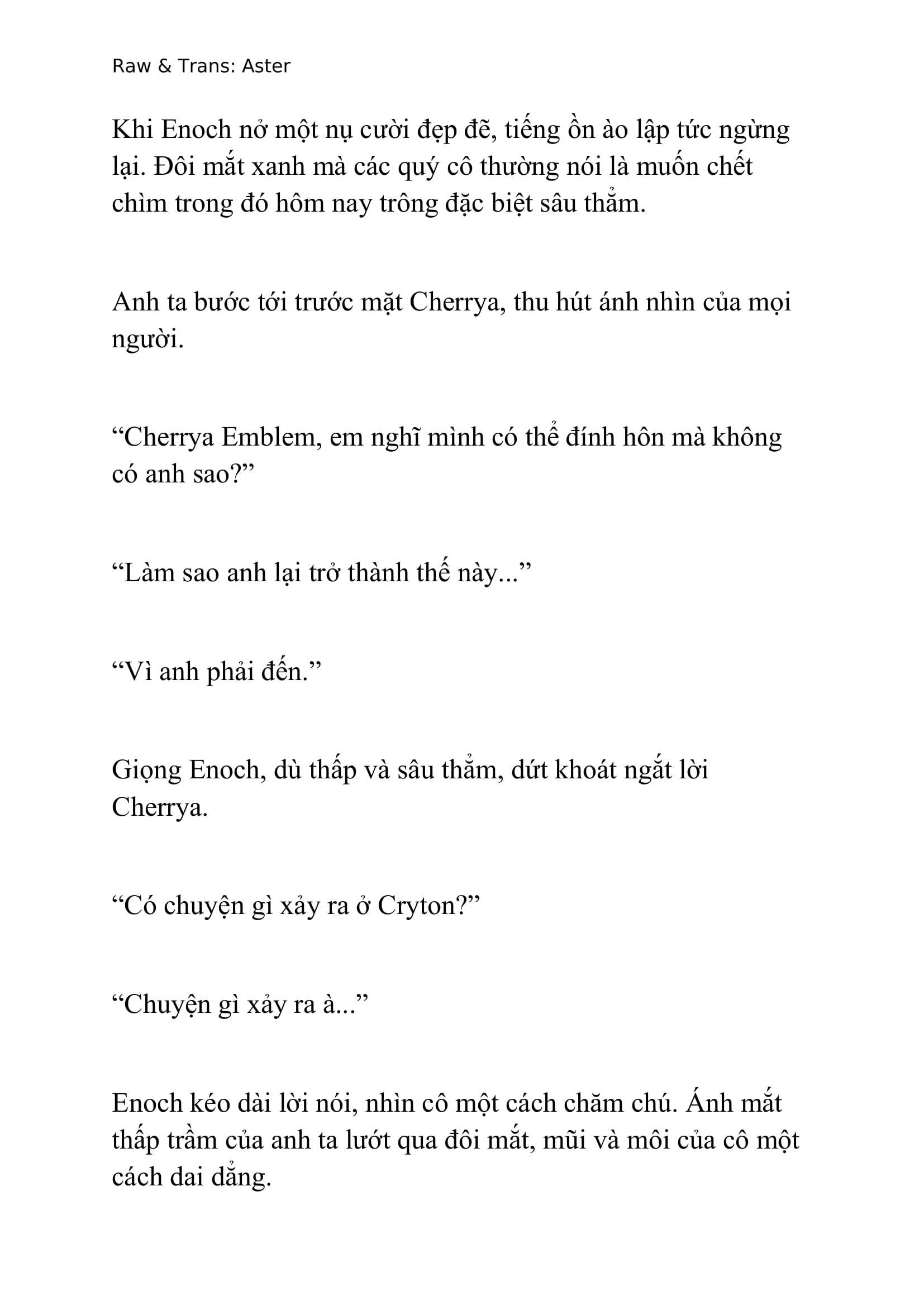 [NOVEL] Gặp Lại Kẻ Thù Ở Lễ Đính Hôn Chap 1 - Trang 2