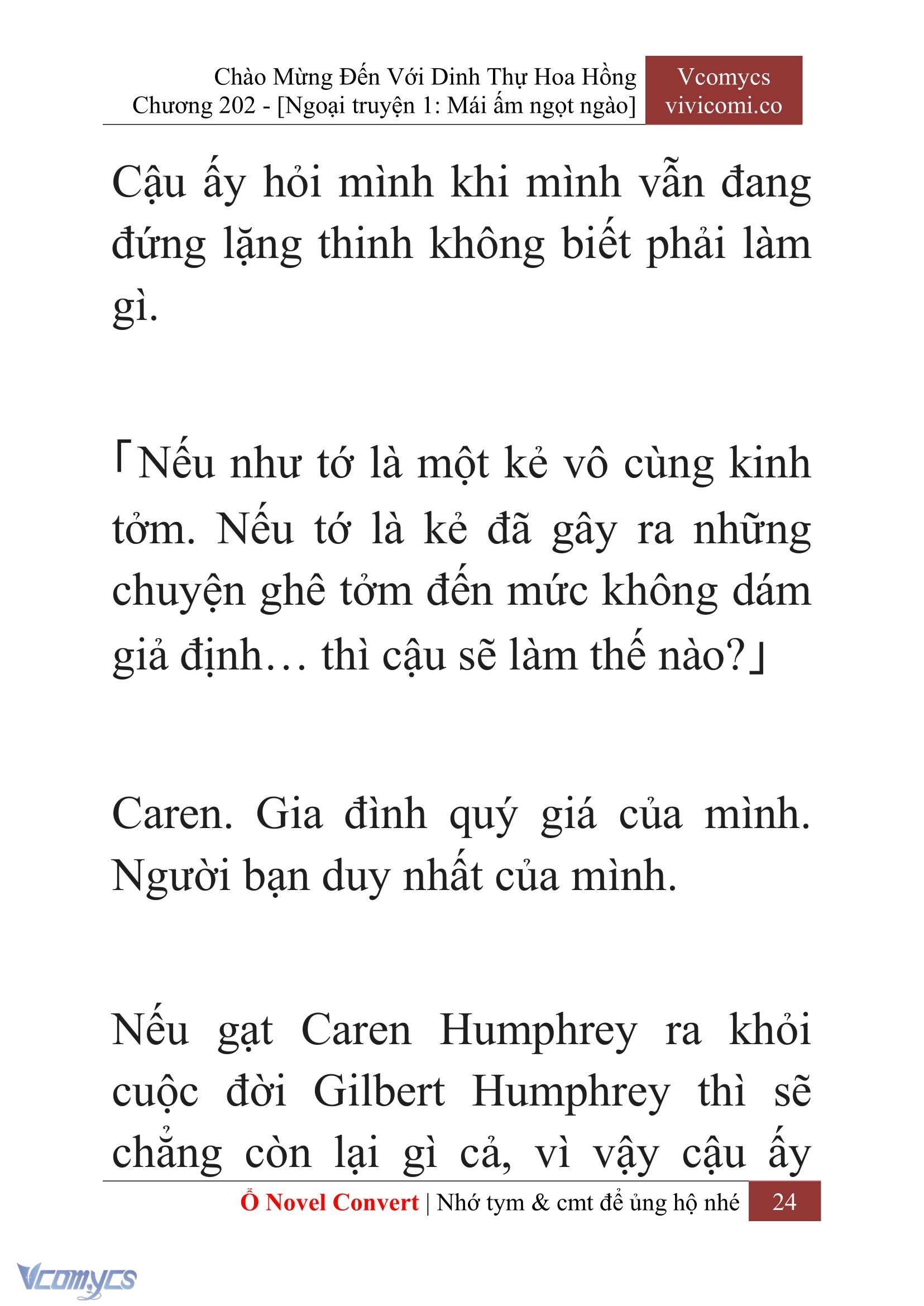 [Novel] Chào Mừng Đến Với Dinh Thự Hoa Hồng Chap 202 - Trang 2