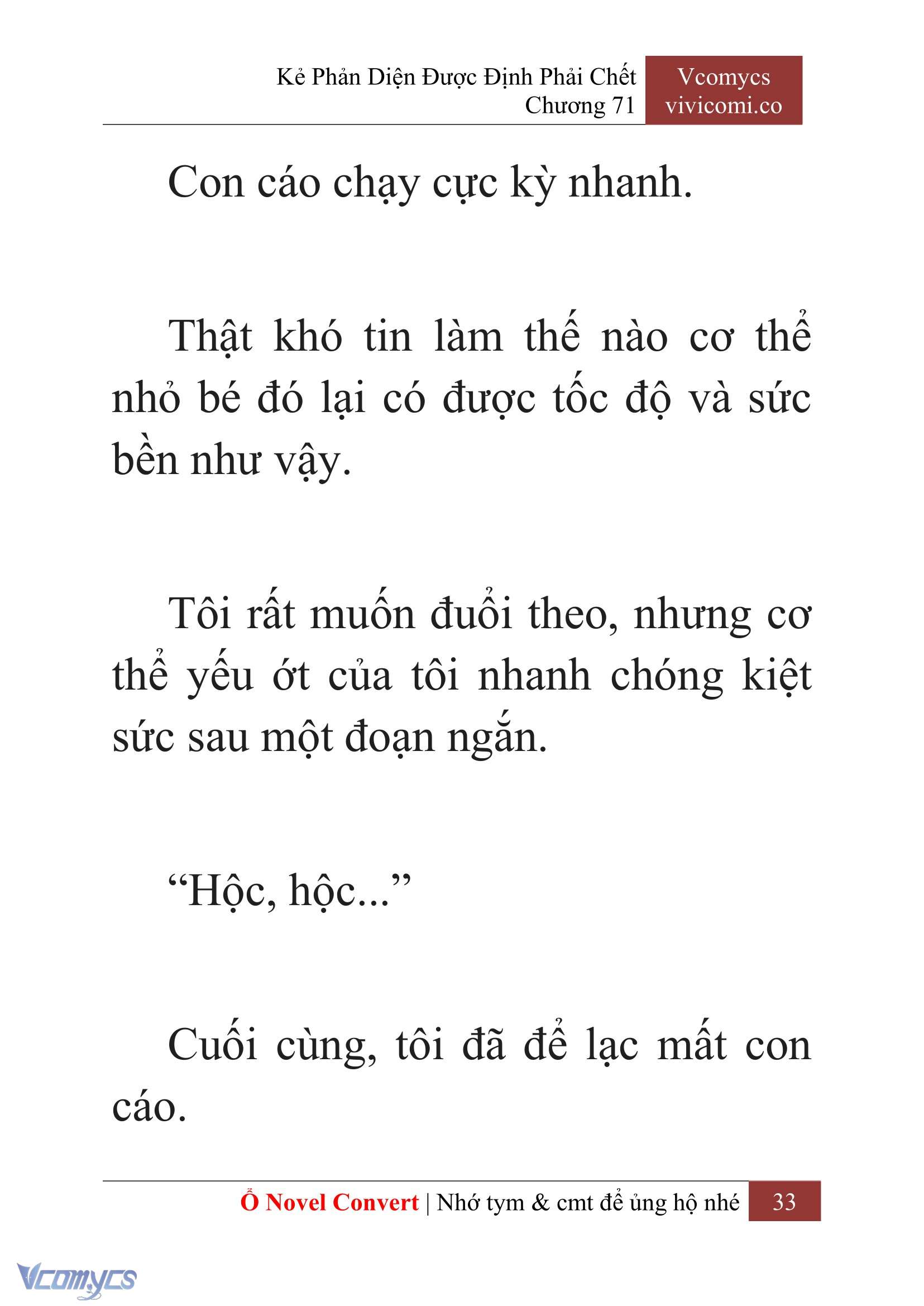 [Novel] Kẻ Phản Diện Được Định Phải Chết Chap 71 - Next Chap 72