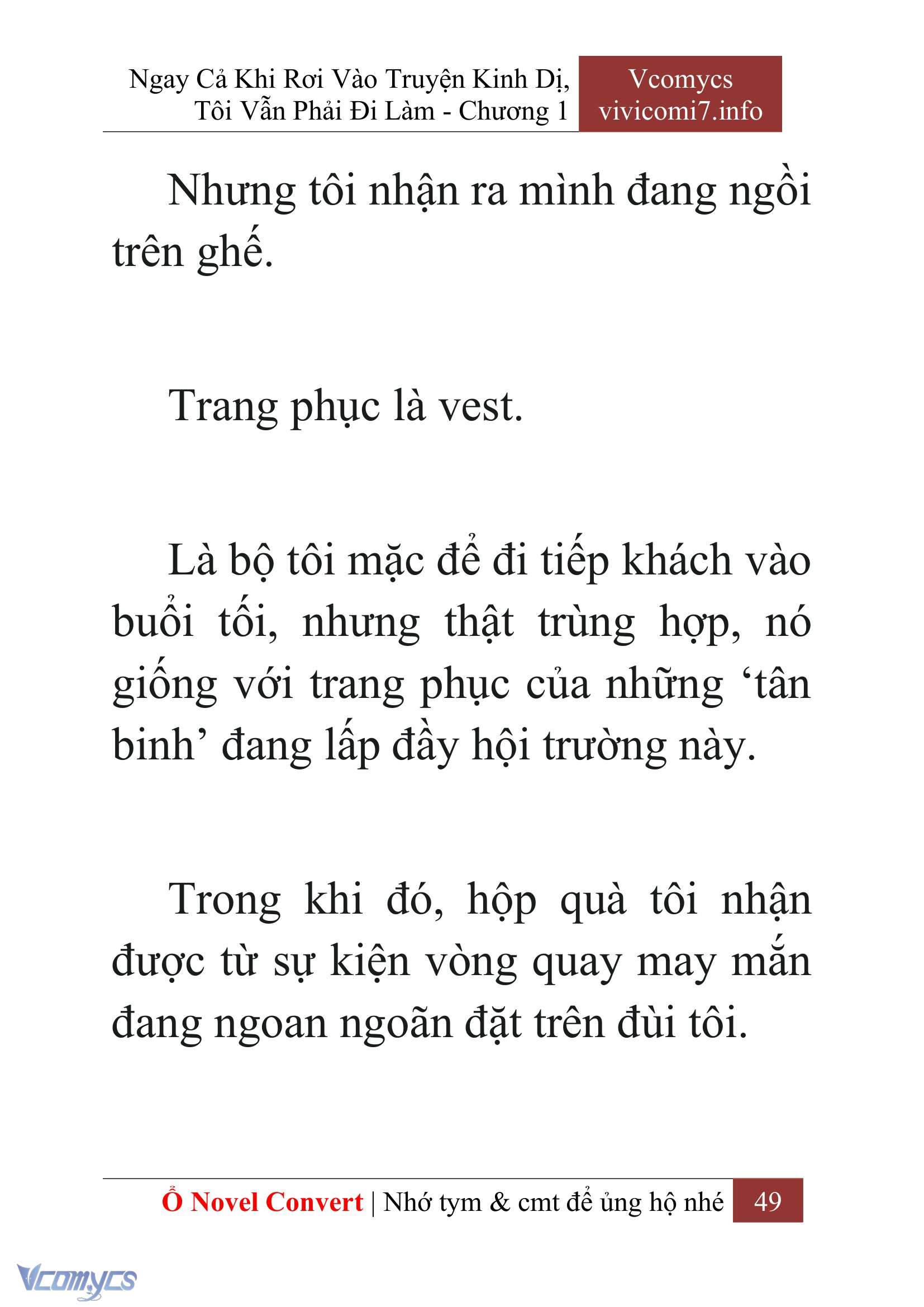 [Novel] Ngay Cả Khi Rơi Vào Truyện Kinh Dị, Tôi Vẫn Phải Đi Làm Chap 1 - Trang 2