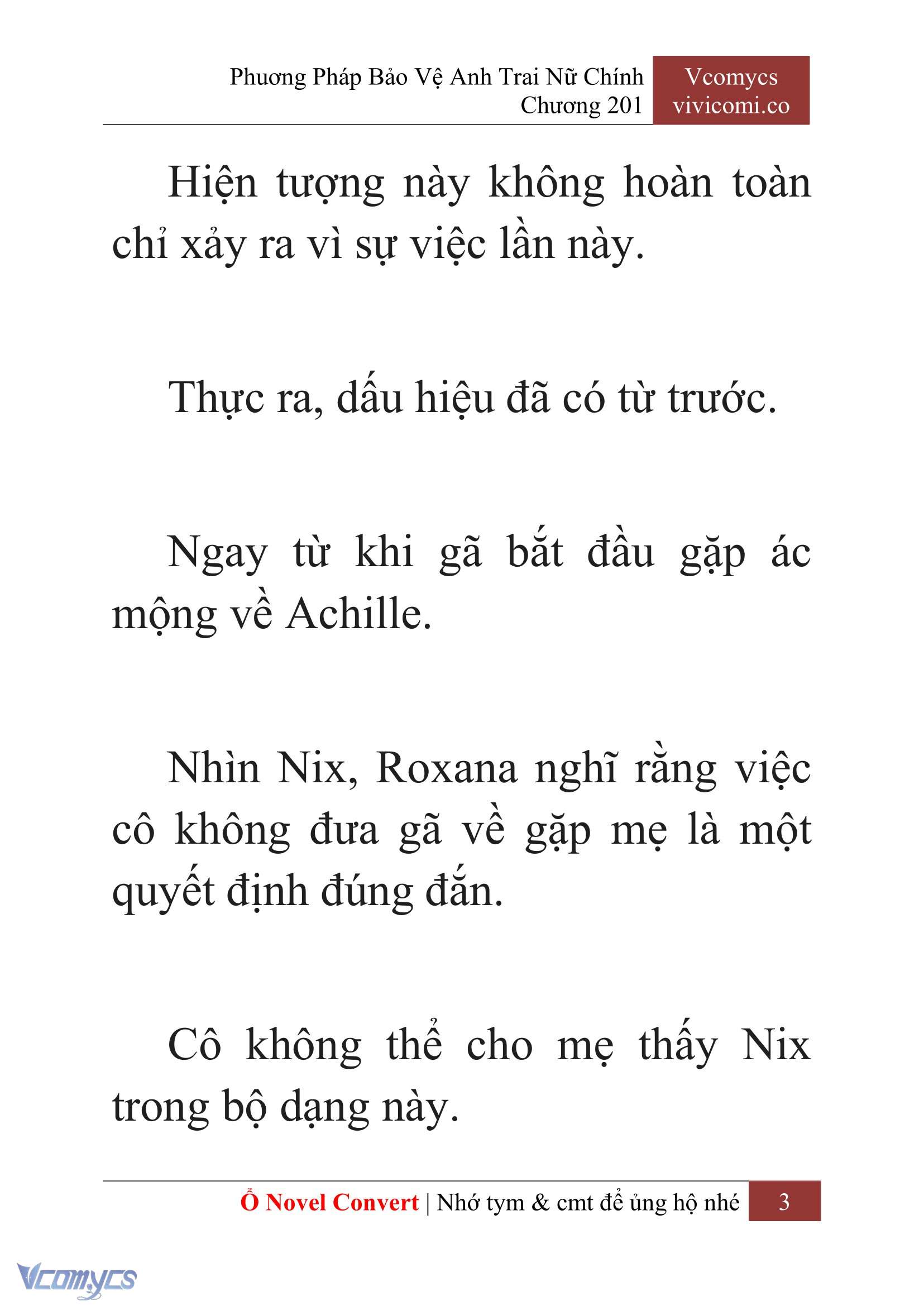 [Novel] Phương Pháp Bảo Vệ Anh Trai Nữ Chính Chap 201 - Trang 2