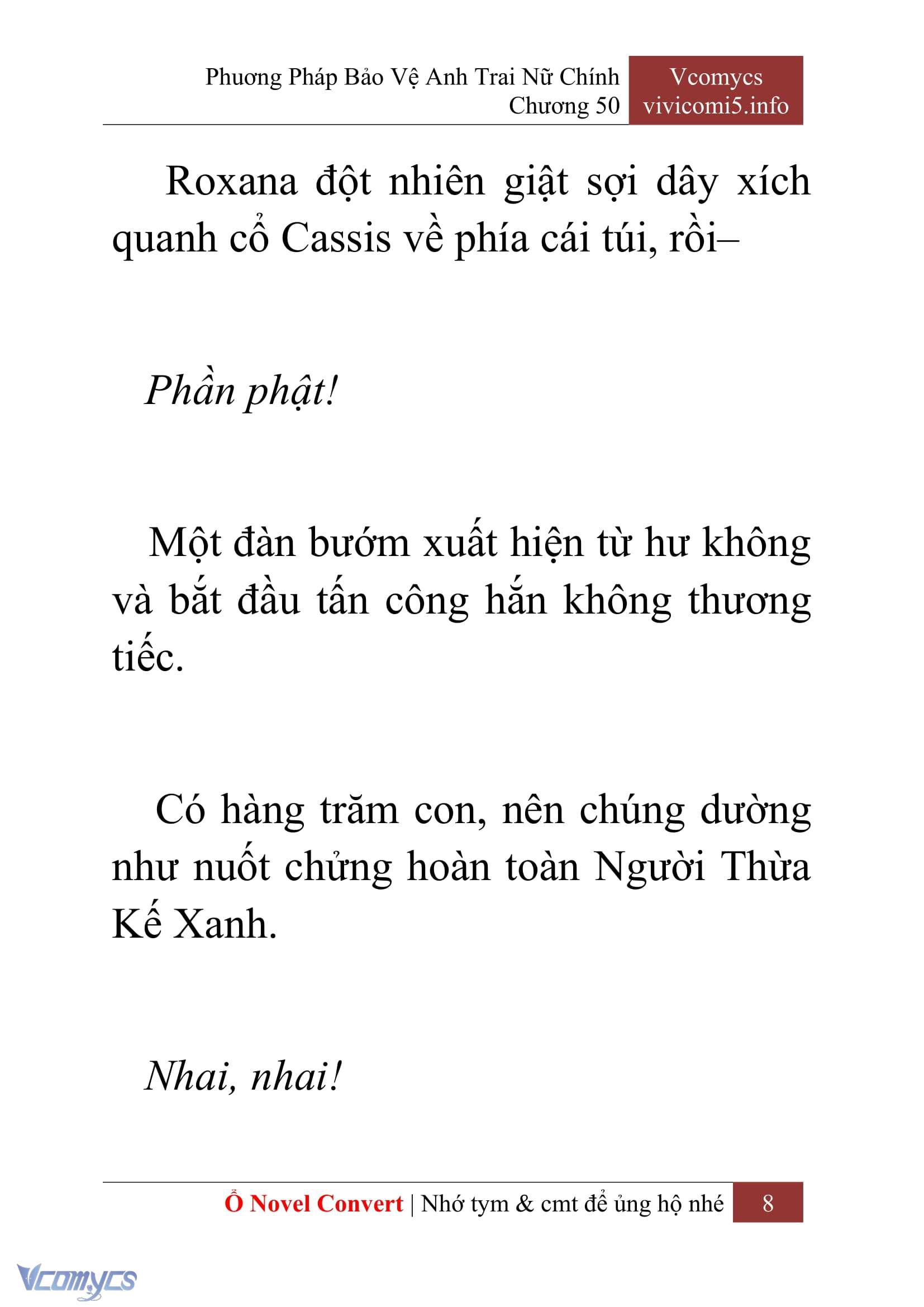 [Novel] Phương Pháp Bảo Vệ Anh Trai Nữ Chính Chap 50 - Trang 2