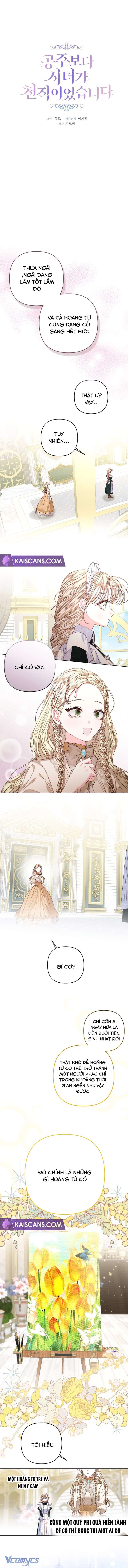 Trở Thành Hầu Gái Còn Hơn Làm Công Chúa Chap 30 - Trang 3
