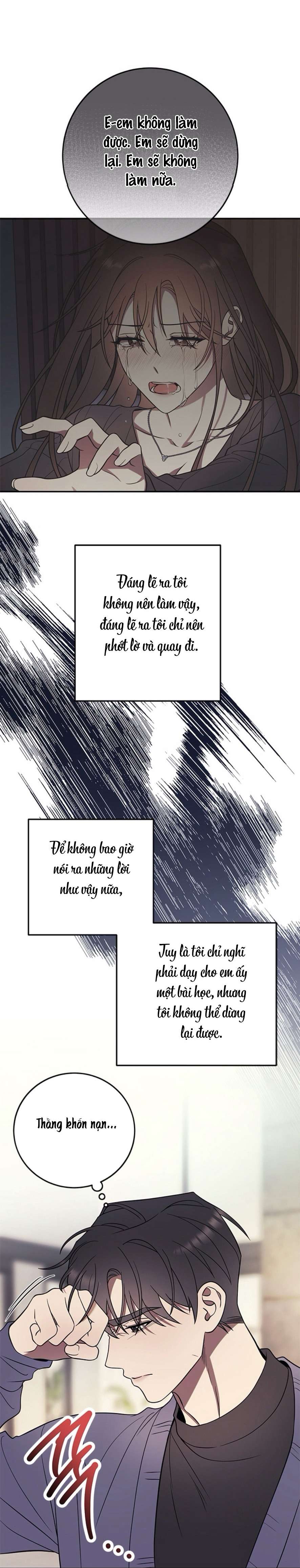 [18+] Anh ơi, Cho Em Xin Miếng Nào Chap 4 - Trang 3