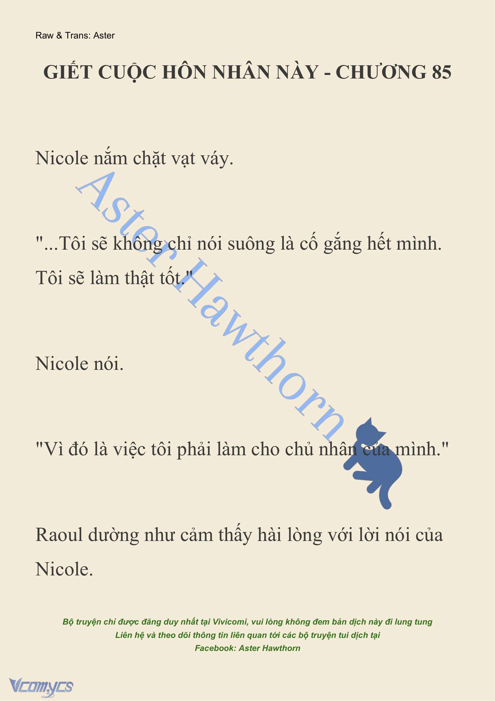 [NOVEL] Giết Cuộc Hôn Nhân Này Chap 85 - Trang 2