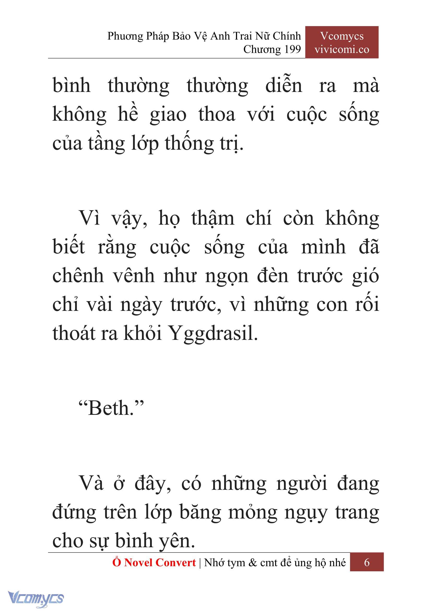 [Novel] Phương Pháp Bảo Vệ Anh Trai Nữ Chính Chap 199 - Trang 2