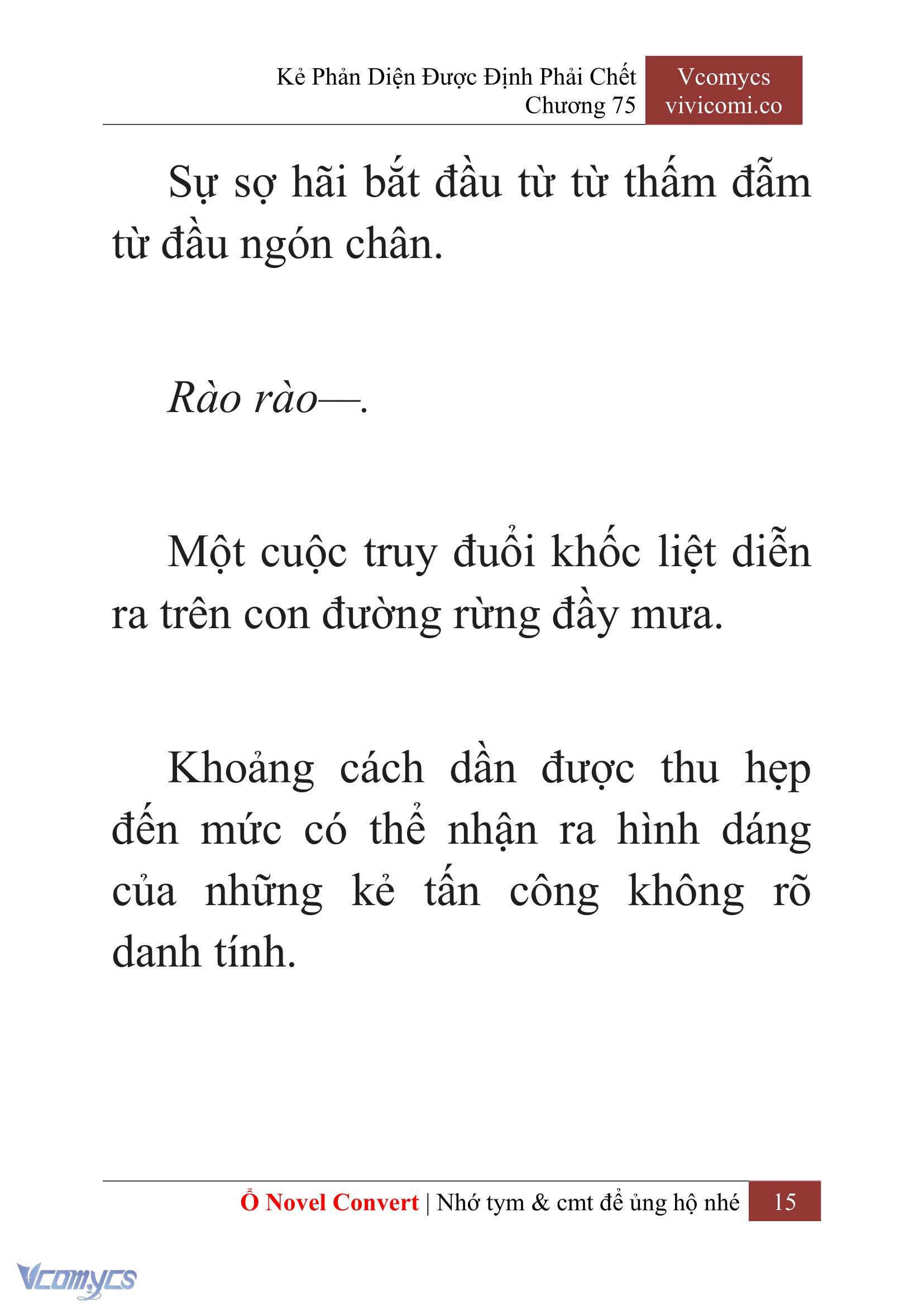 [Novel] Kẻ Phản Diện Được Định Phải Chết Chap 75 - Next Chap 76