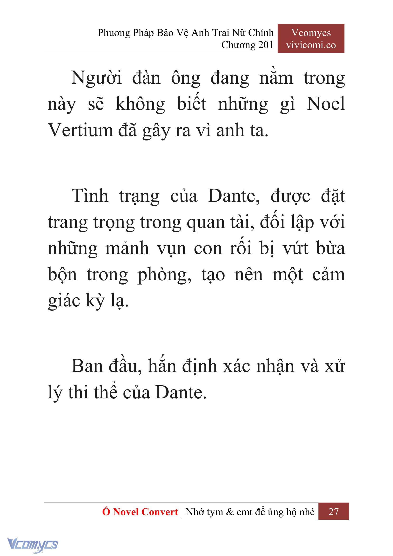 [Novel] Phương Pháp Bảo Vệ Anh Trai Nữ Chính Chap 201 - Trang 2