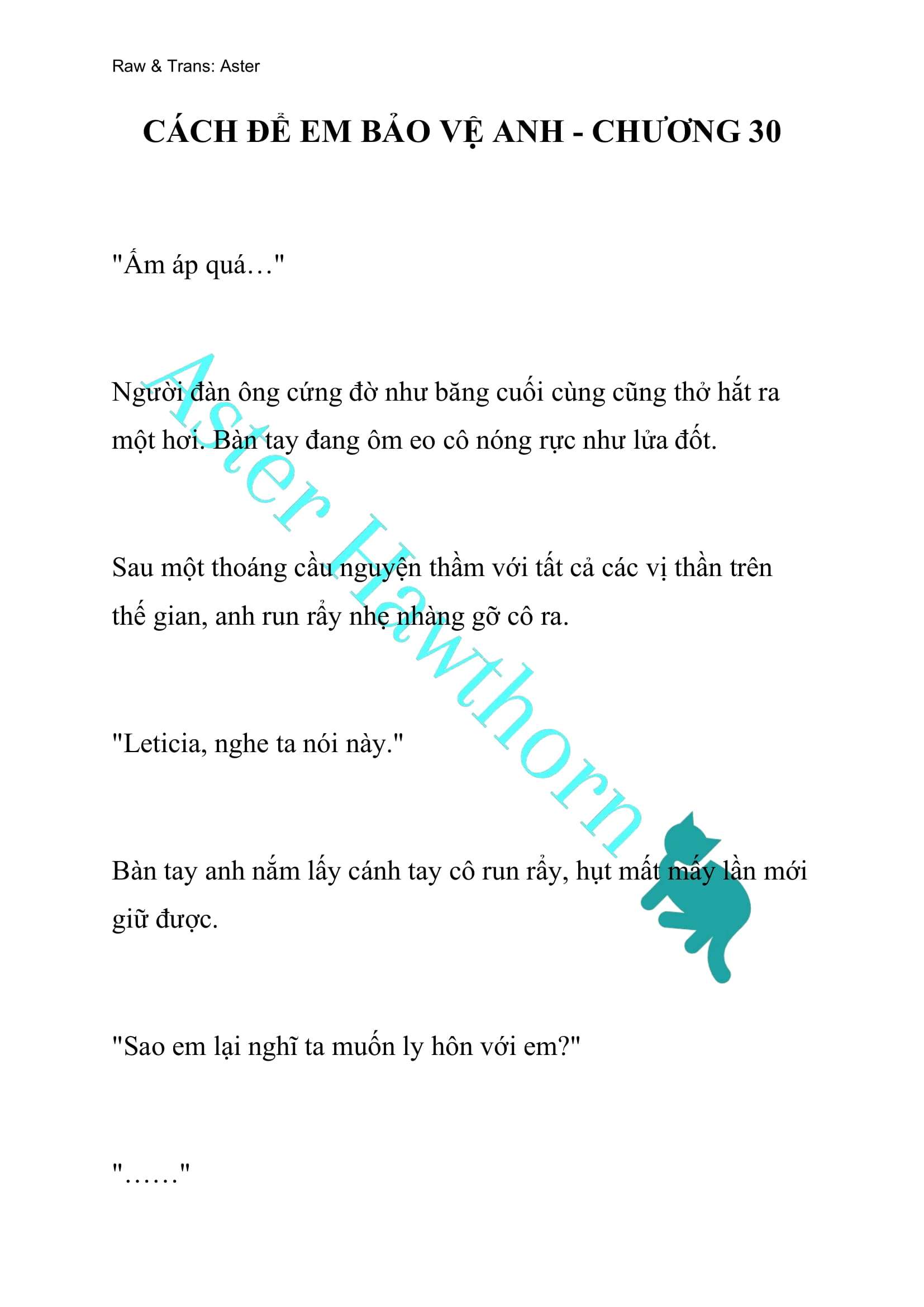 [NOVEL] Cách Để Em Bảo Vệ Anh Chap 39 - Trang 2