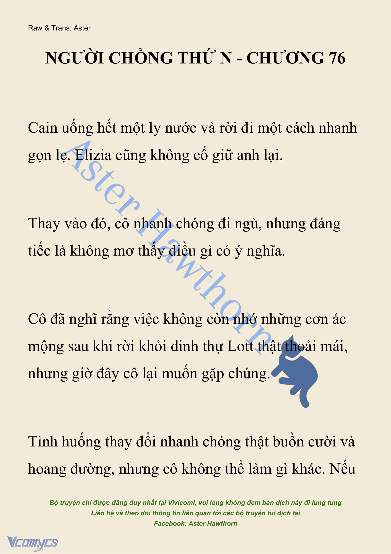 [NOVEL] Người Chồng Thứ N Chap 76 - Trang 2