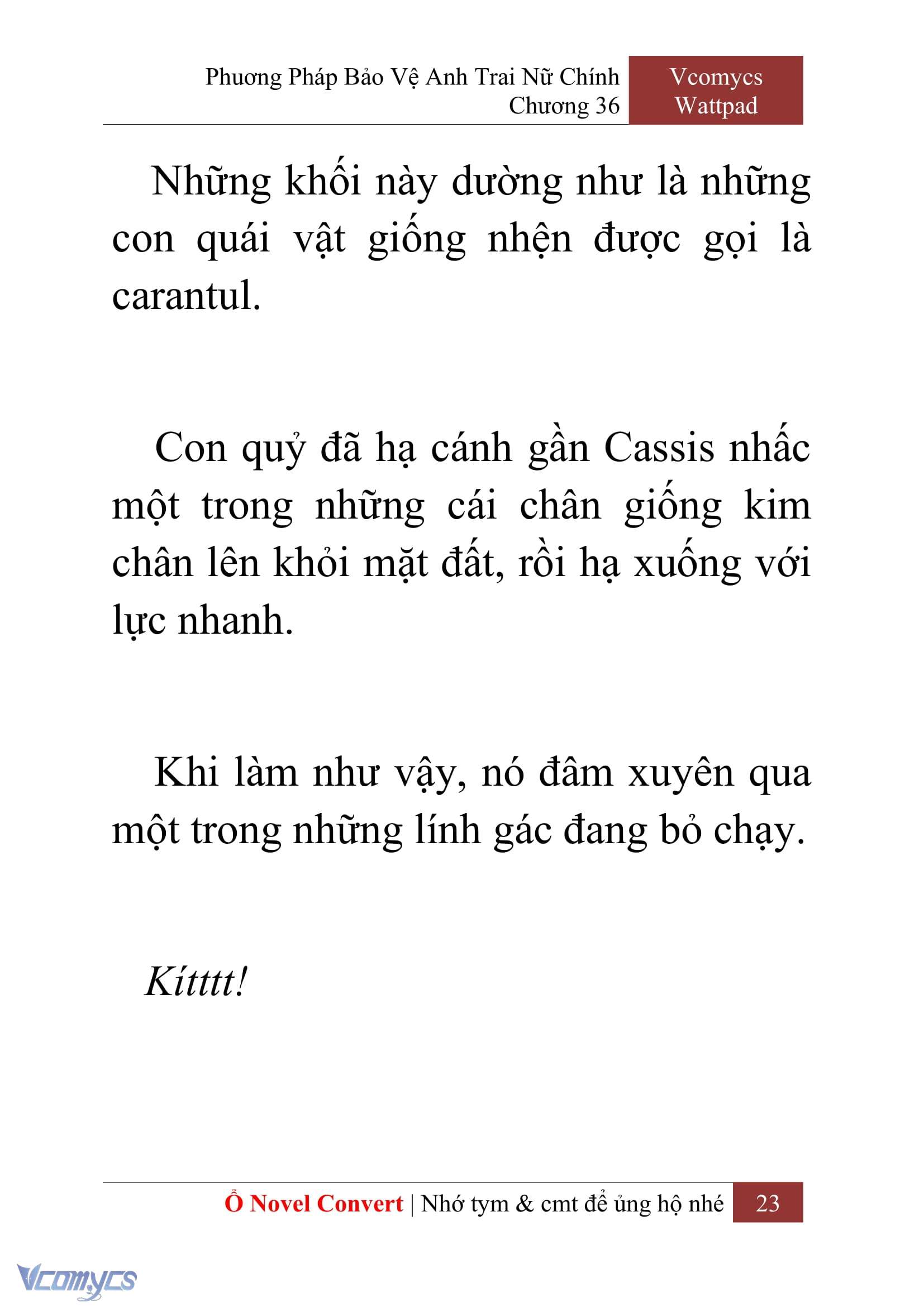 [Novel] Phương Pháp Bảo Vệ Anh Trai Nữ Chính Chap 36 - Trang 2