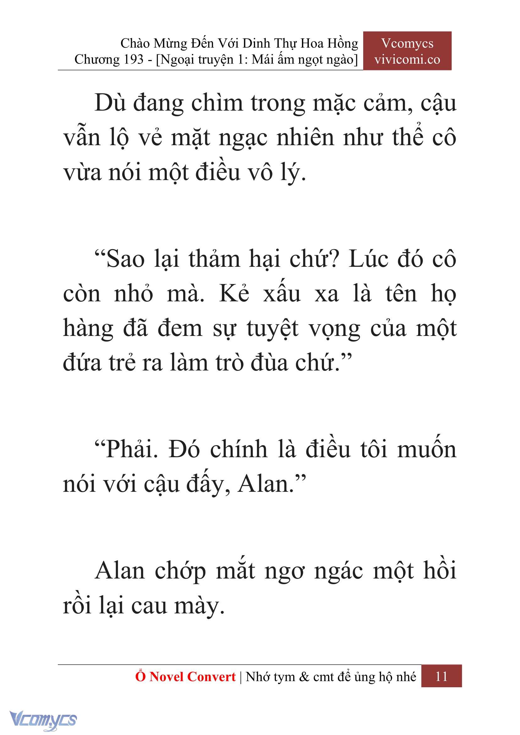 [Novel] Chào Mừng Đến Với Dinh Thự Hoa Hồng Chap 193 - Trang 2