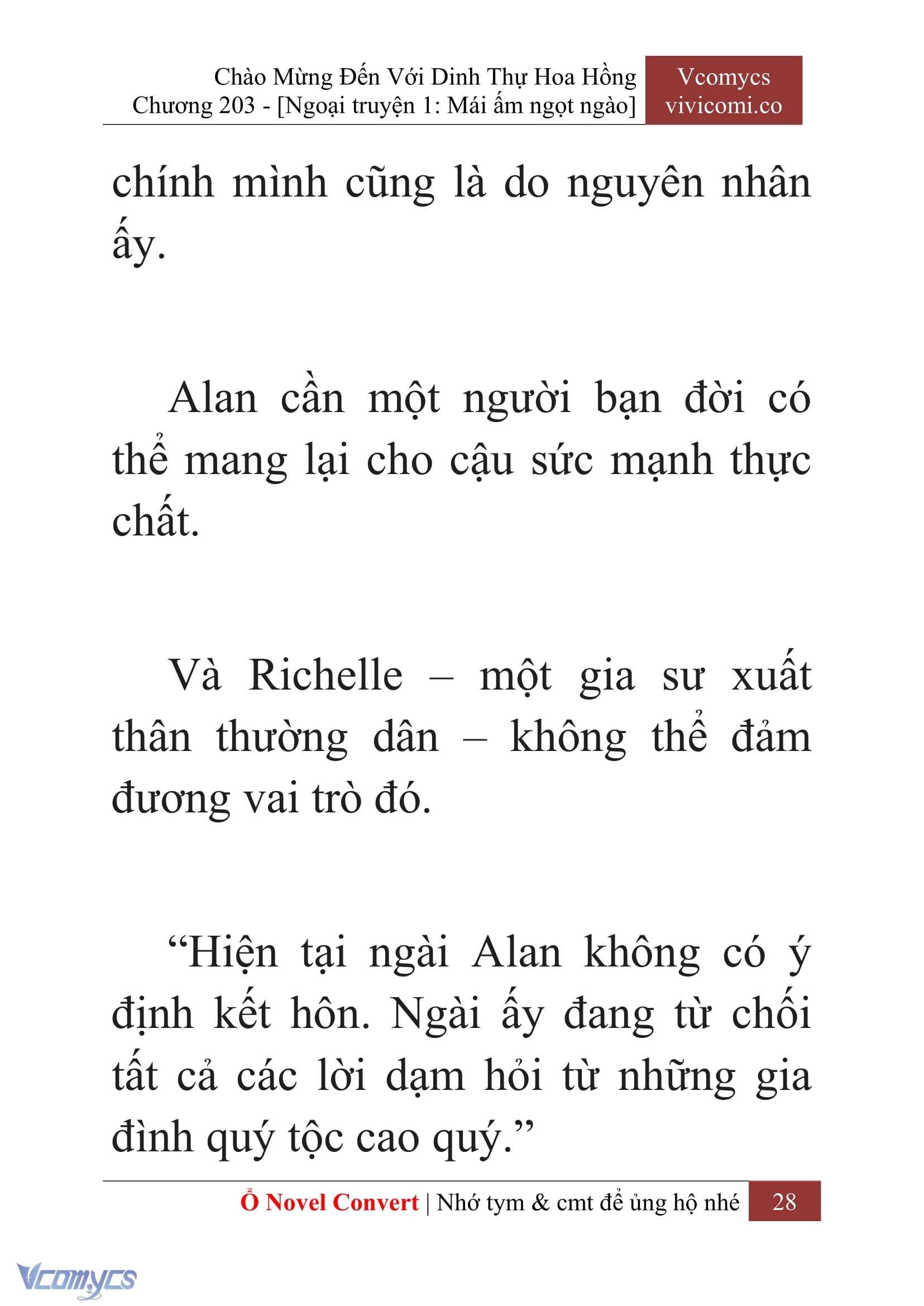 [Novel] Chào Mừng Đến Với Dinh Thự Hoa Hồng Chap 203 - Trang 2