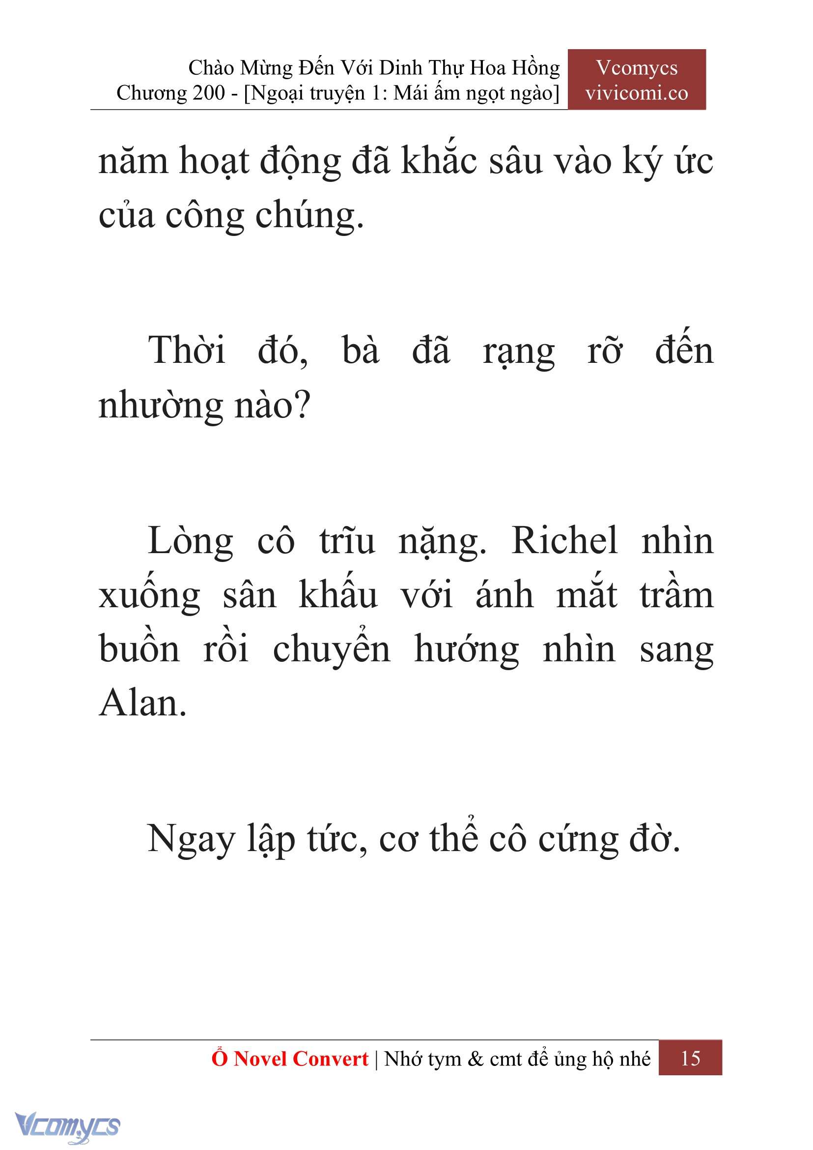 [Novel] Chào Mừng Đến Với Dinh Thự Hoa Hồng Chap 200 - Trang 2