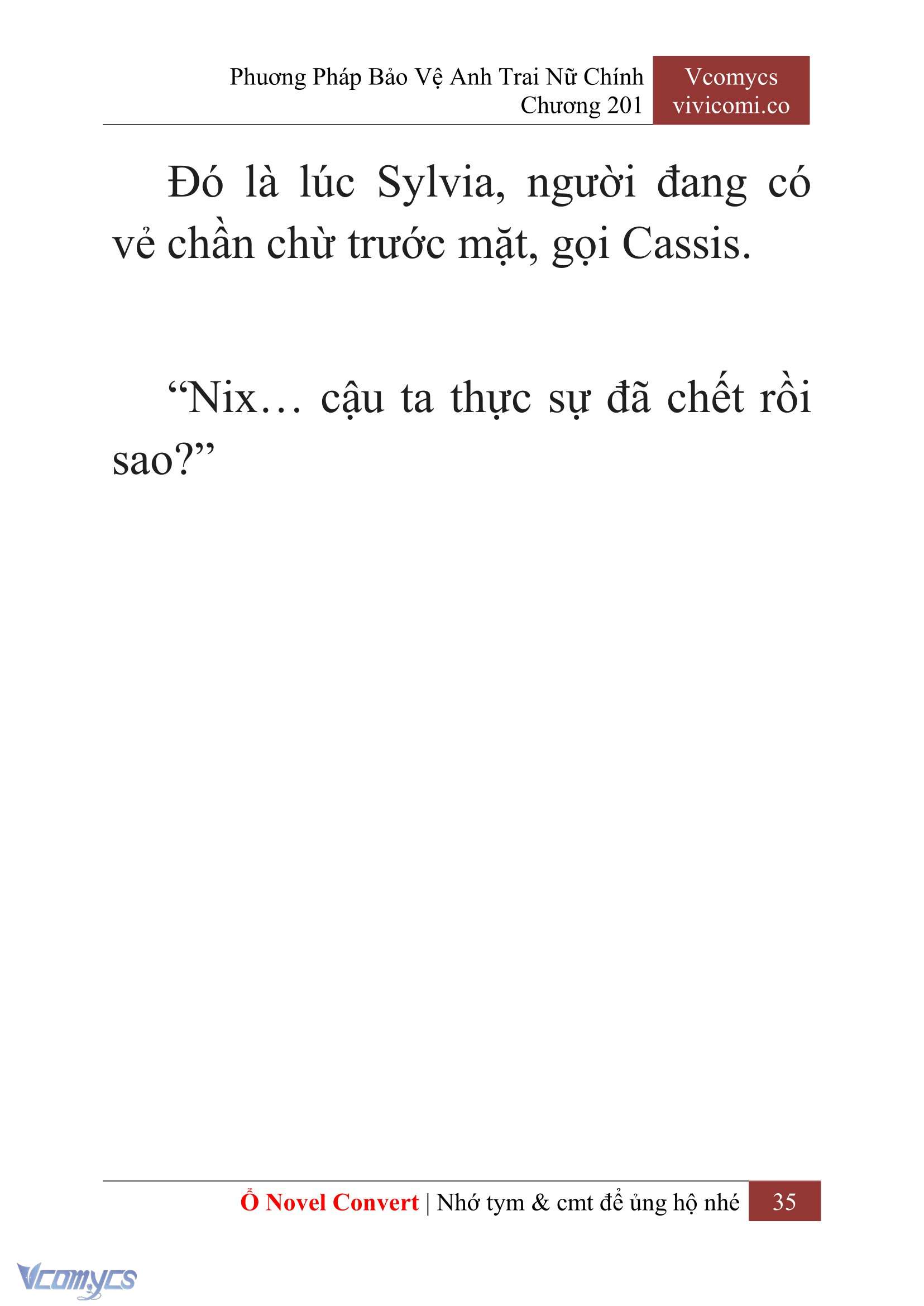 [Novel] Phương Pháp Bảo Vệ Anh Trai Nữ Chính Chap 201 - Trang 2