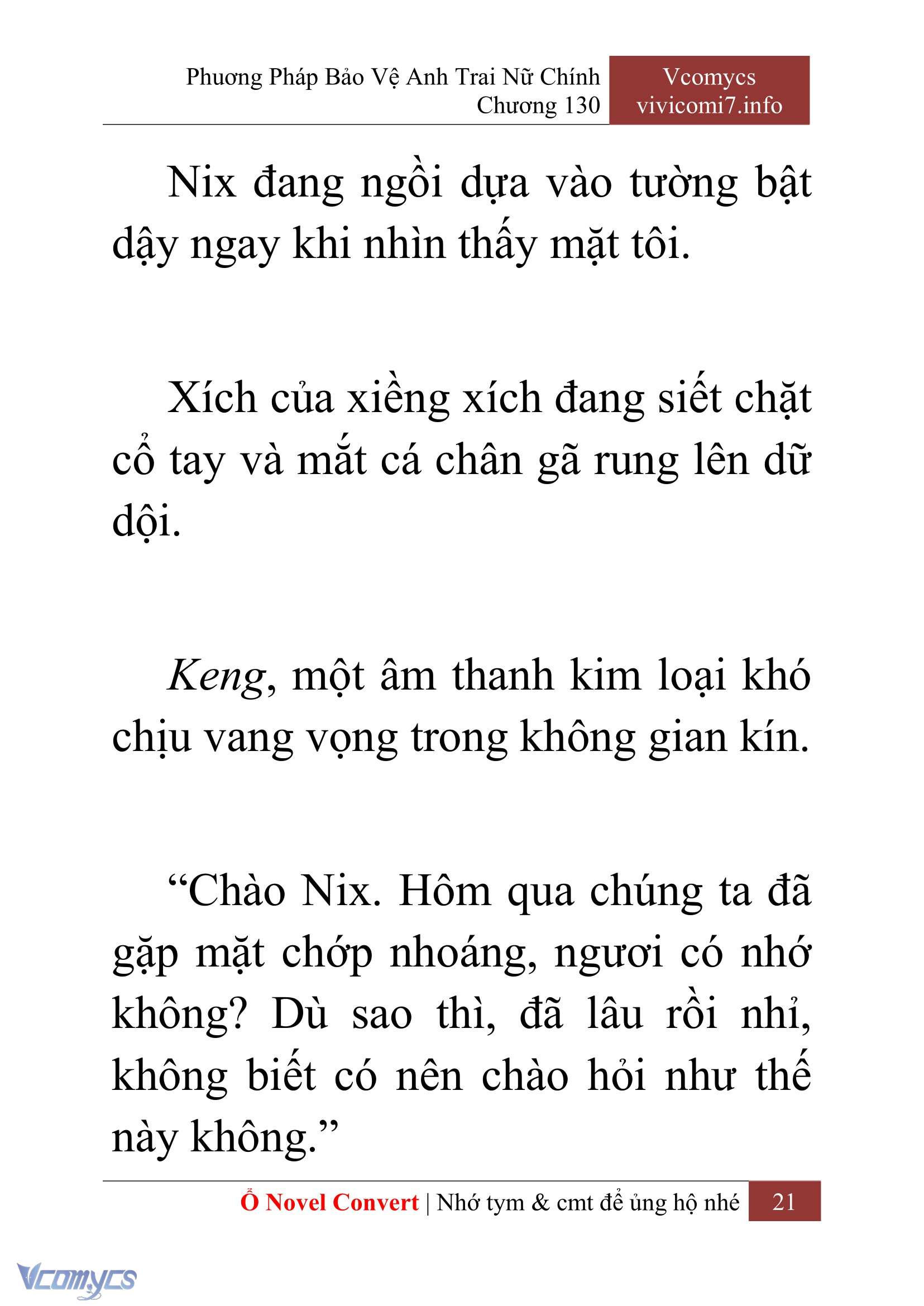 [Novel] Phương Pháp Bảo Vệ Anh Trai Nữ Chính Chap 130 - Trang 2
