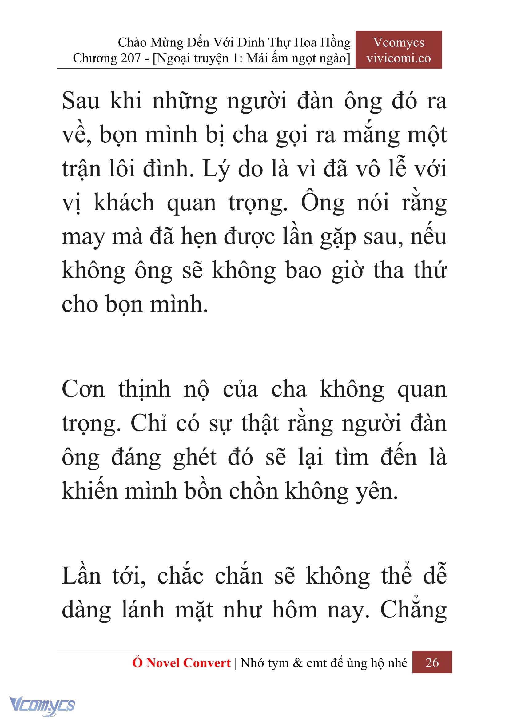 [Novel] Chào Mừng Đến Với Dinh Thự Hoa Hồng Chap 207 - Trang 2