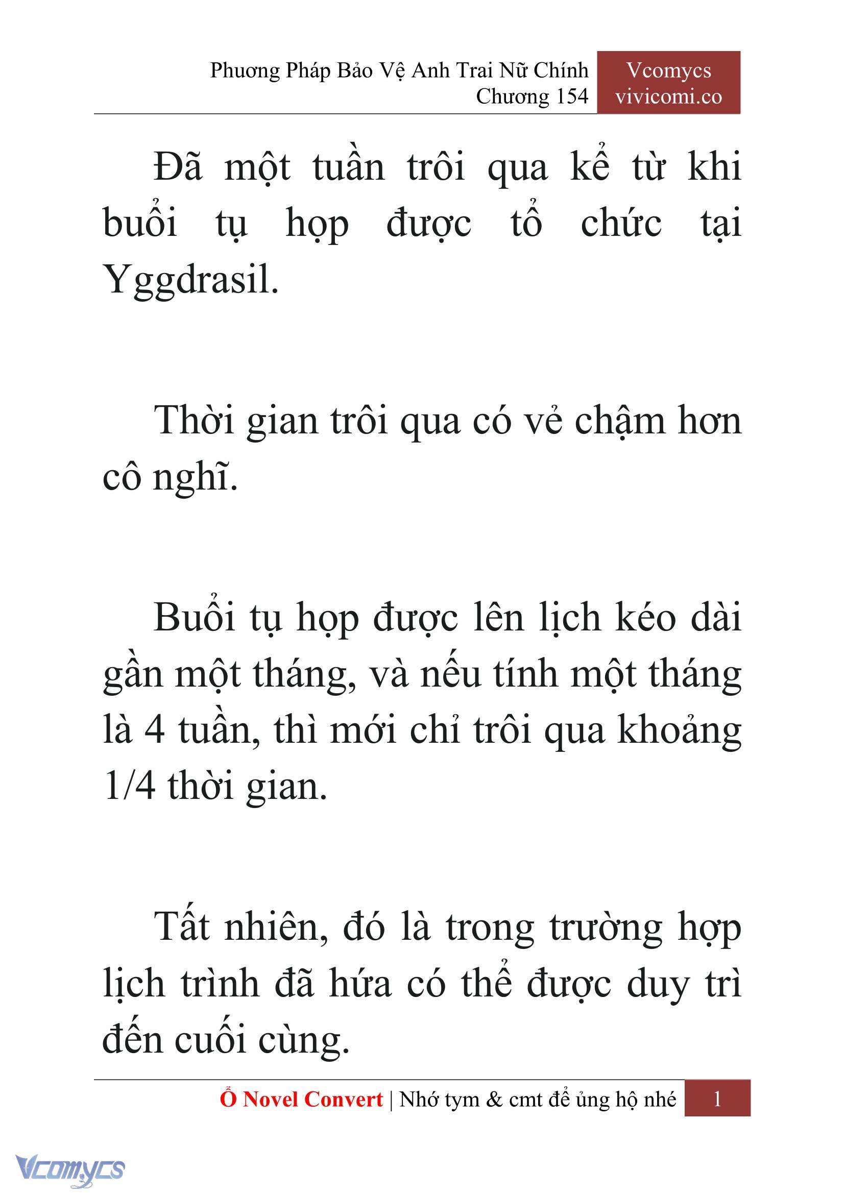 [Novel] Phương Pháp Bảo Vệ Anh Trai Nữ Chính Chap 154 - Trang 2