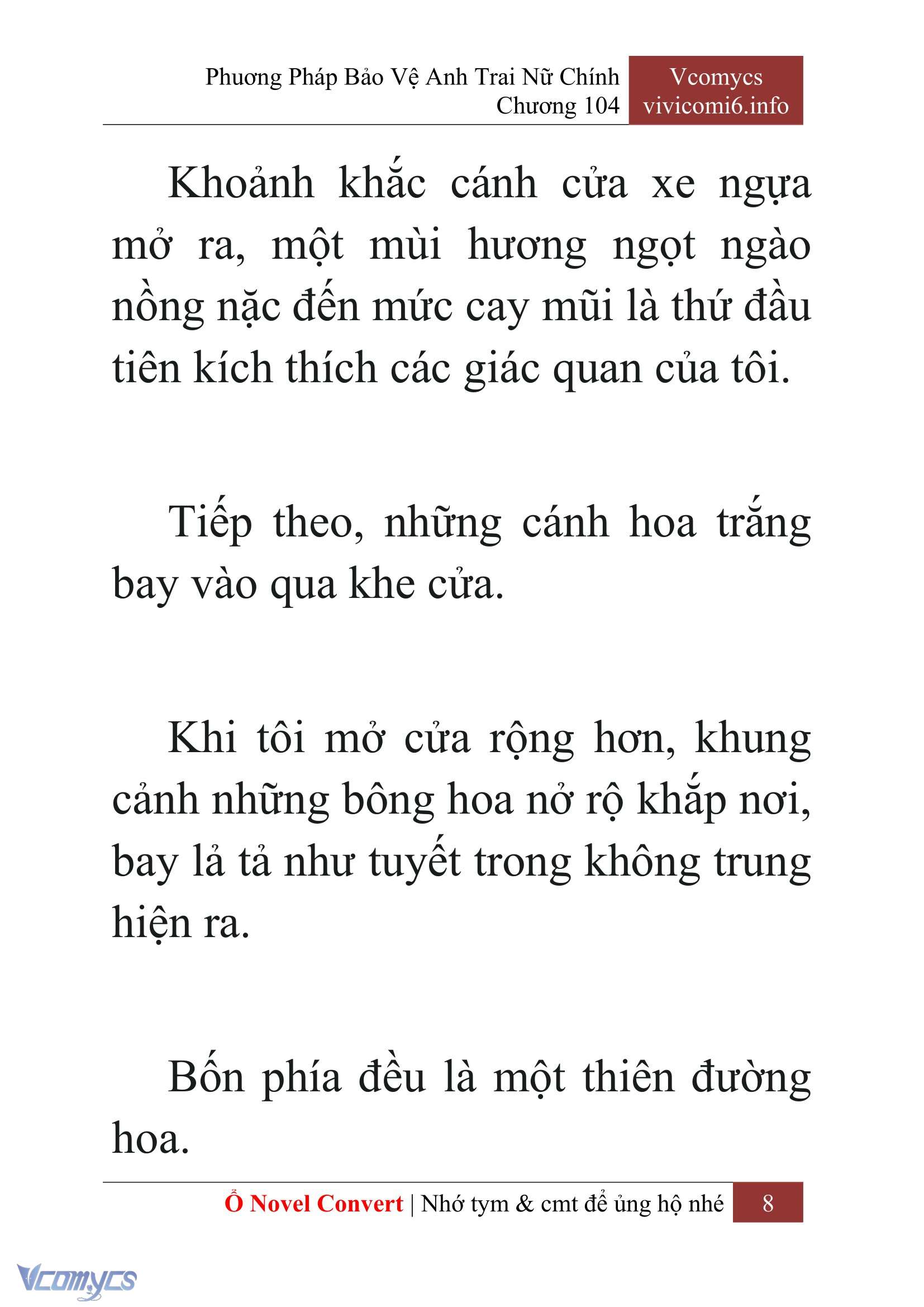 [Novel] Phương Pháp Bảo Vệ Anh Trai Nữ Chính Chap 104 - Trang 2