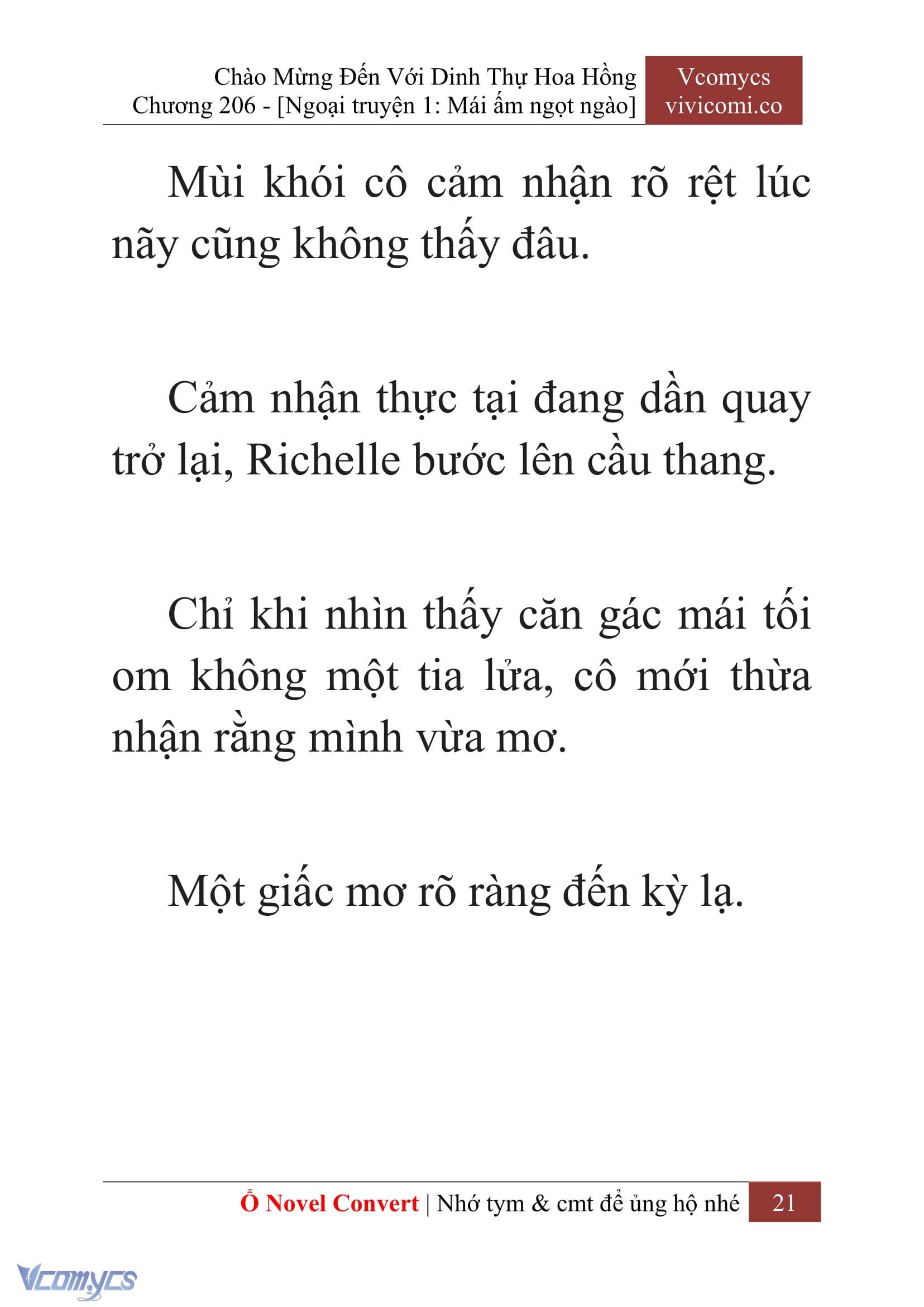 [Novel] Chào Mừng Đến Với Dinh Thự Hoa Hồng Chap 206 - Trang 2