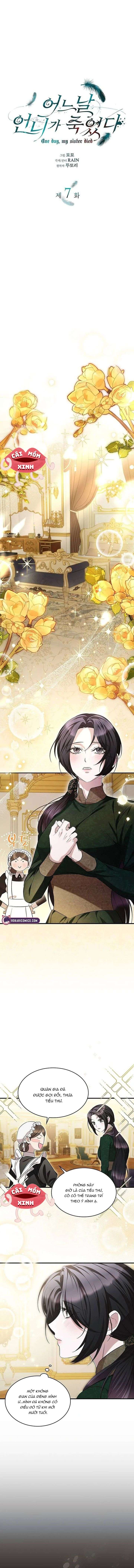 Vào Ngày Mà Chị Gái Tôi Qua Đời Chap 7 - Trang 3