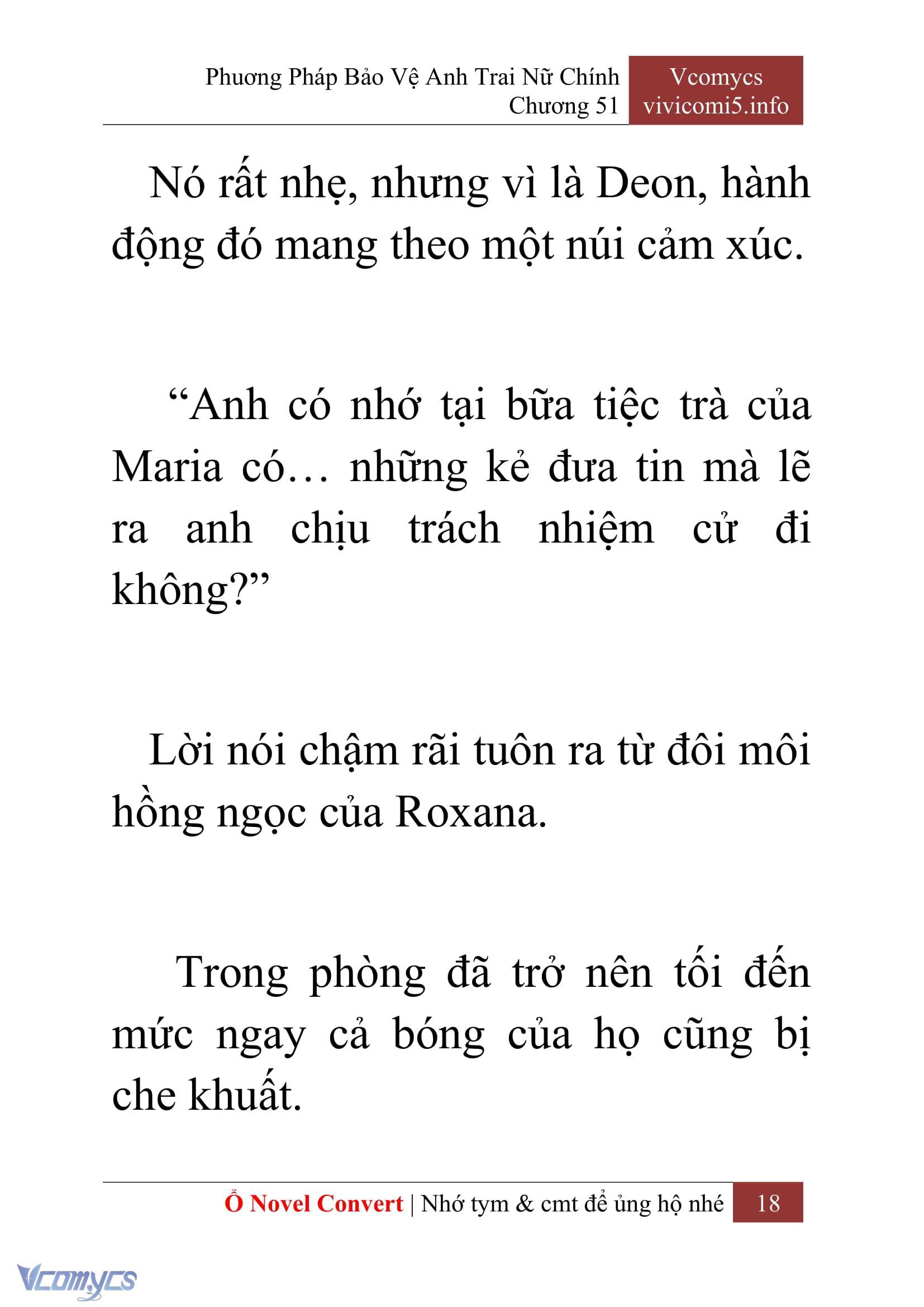 [Novel] Phương Pháp Bảo Vệ Anh Trai Nữ Chính Chap 51 - Trang 2