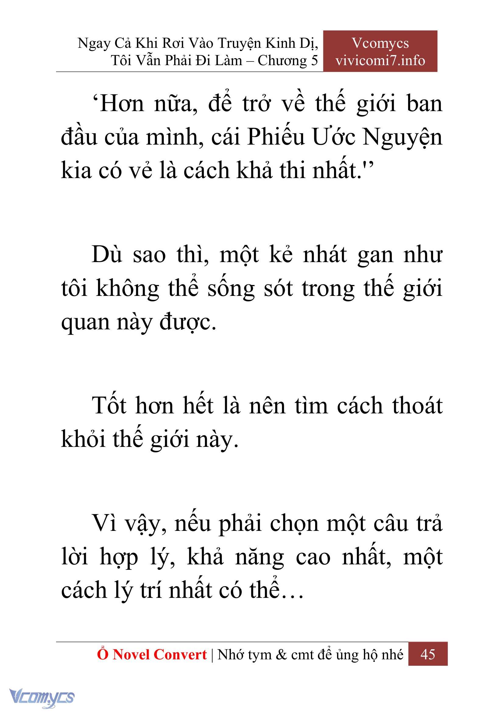 [Novel] Ngay Cả Khi Rơi Vào Truyện Kinh Dị, Tôi Vẫn Phải Đi Làm Chap 5 - Trang 2