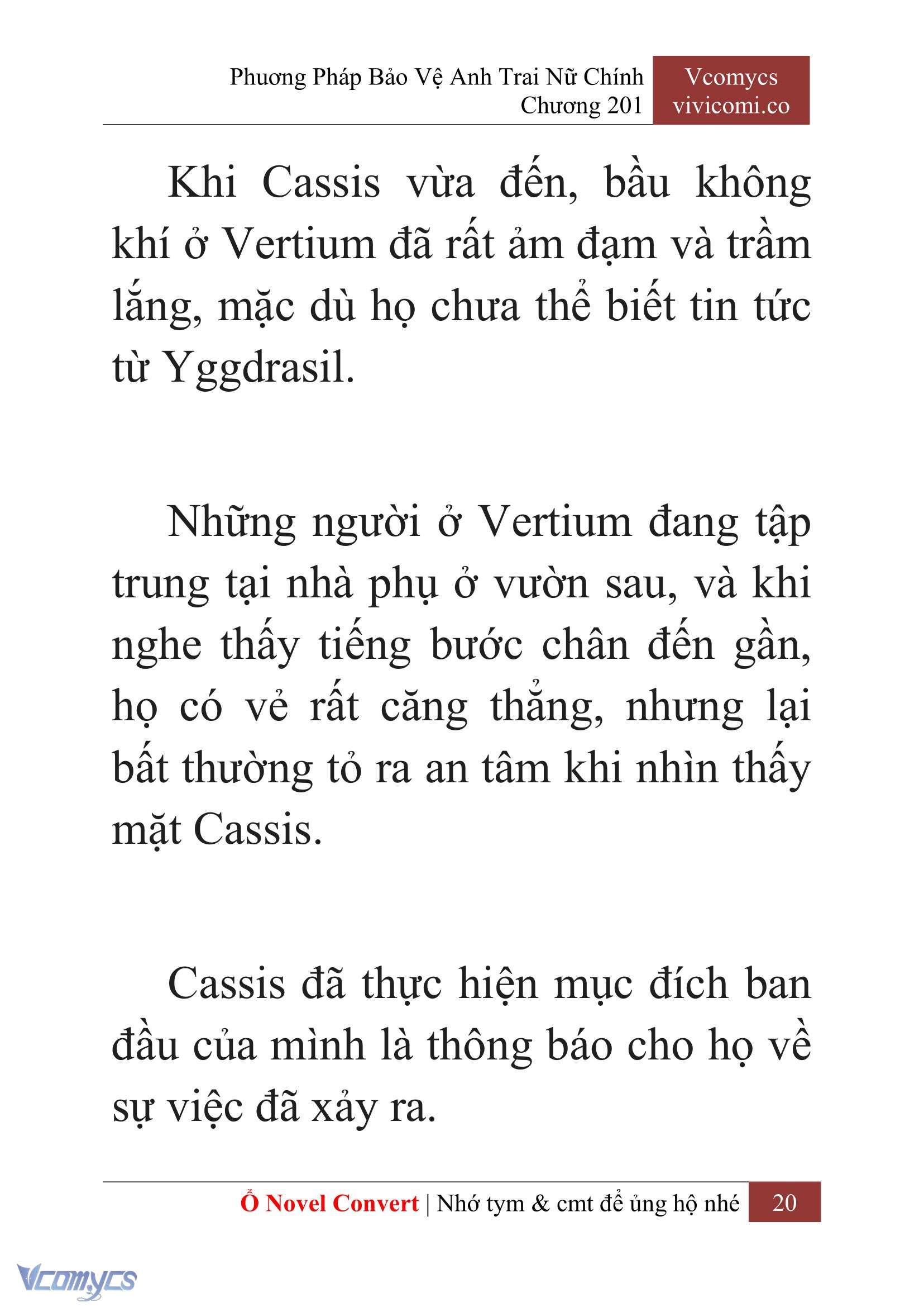 [Novel] Phương Pháp Bảo Vệ Anh Trai Nữ Chính Chap 201 - Trang 2