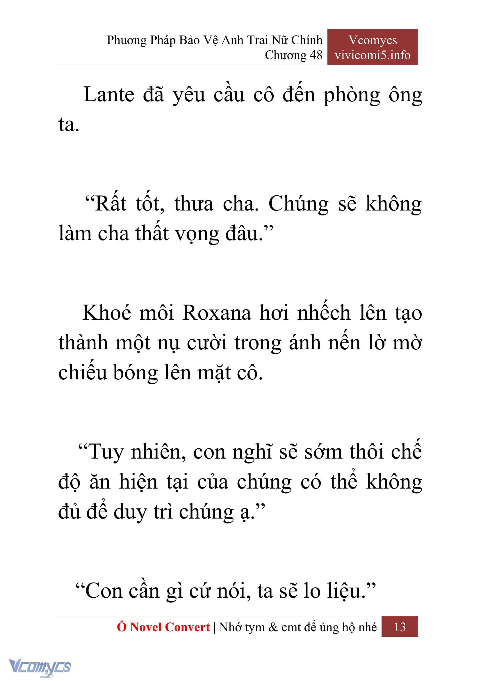 [Novel] Phương Pháp Bảo Vệ Anh Trai Nữ Chính Chap 48 - Trang 2