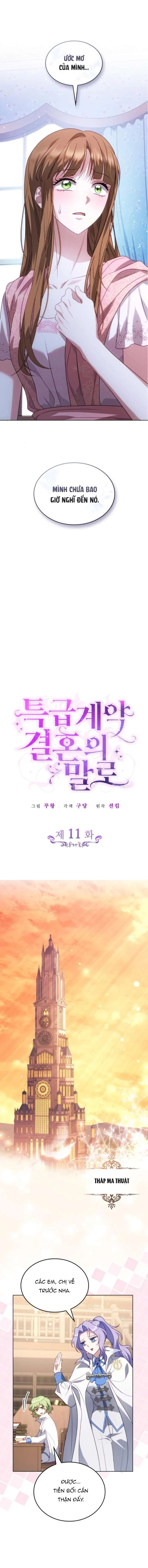 Kết cục của cuộc hôn nhân hợp đồng cao cấp Chap 11 - Trang 2