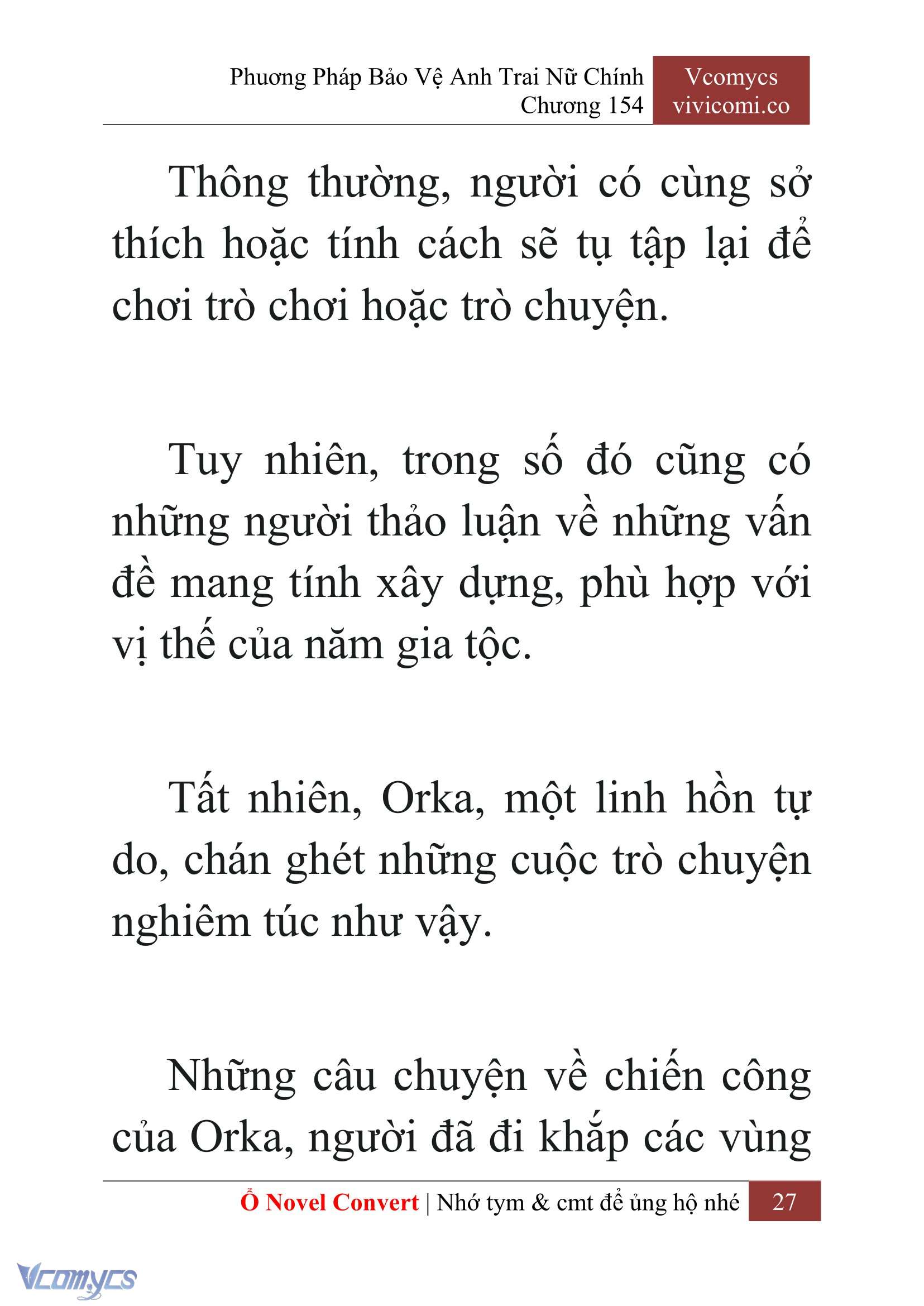 [Novel] Phương Pháp Bảo Vệ Anh Trai Nữ Chính Chap 154 - Trang 2