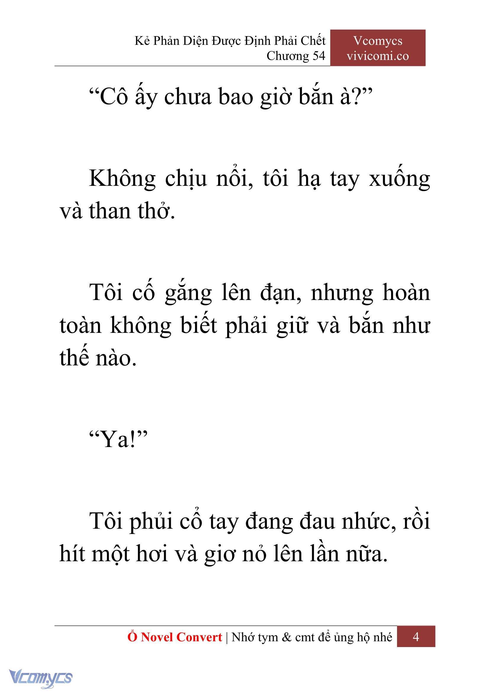[Novel] Kẻ Phản Diện Được Định Phải Chết Chap 54 - Trang 2