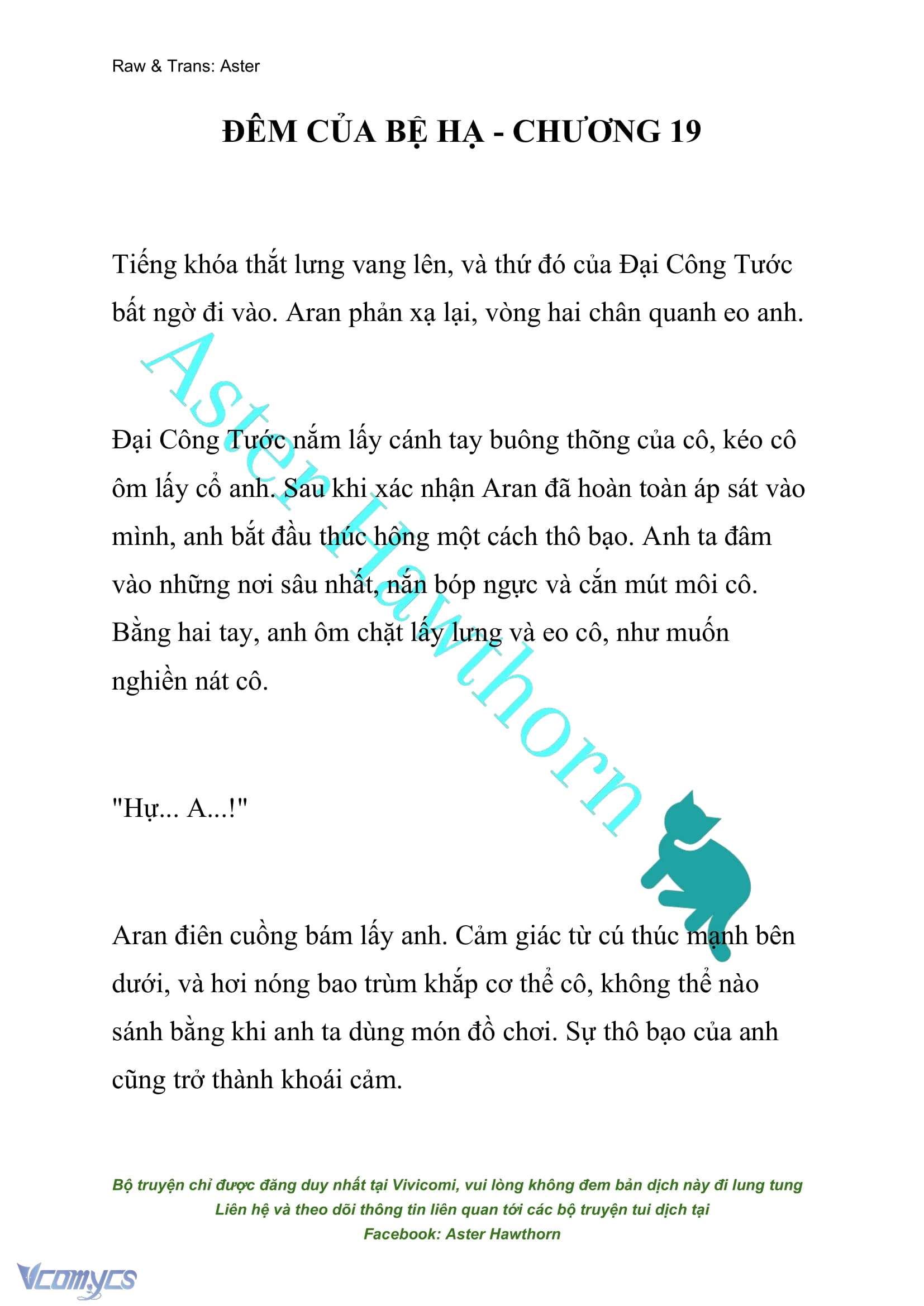 [NOVEL] Đêm Của Bệ Hạ Chap 19 - Next Chap 20