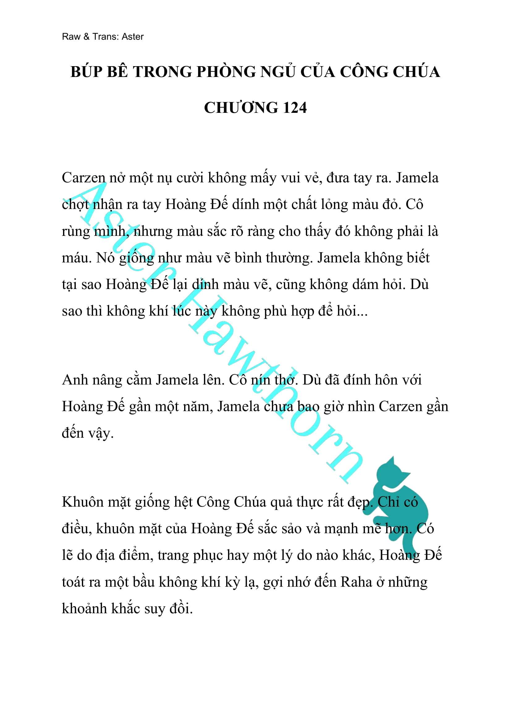 [NOVEL] Búp Bê Trong Phòng Ngủ Của Công Chúa Chap Chap - Trang 2