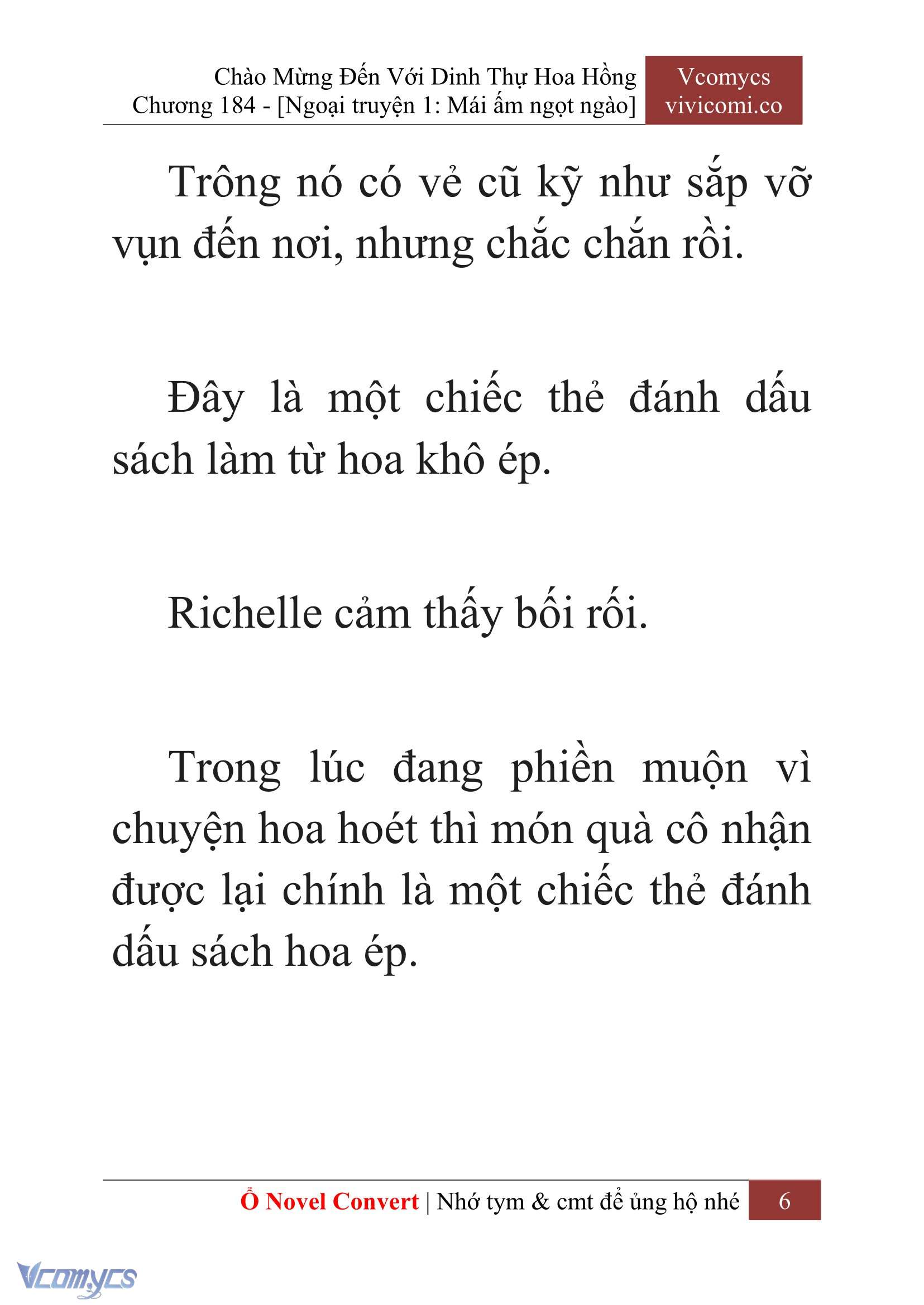 [Novel] Chào Mừng Đến Với Dinh Thự Hoa Hồng Chap 184 - Trang 2