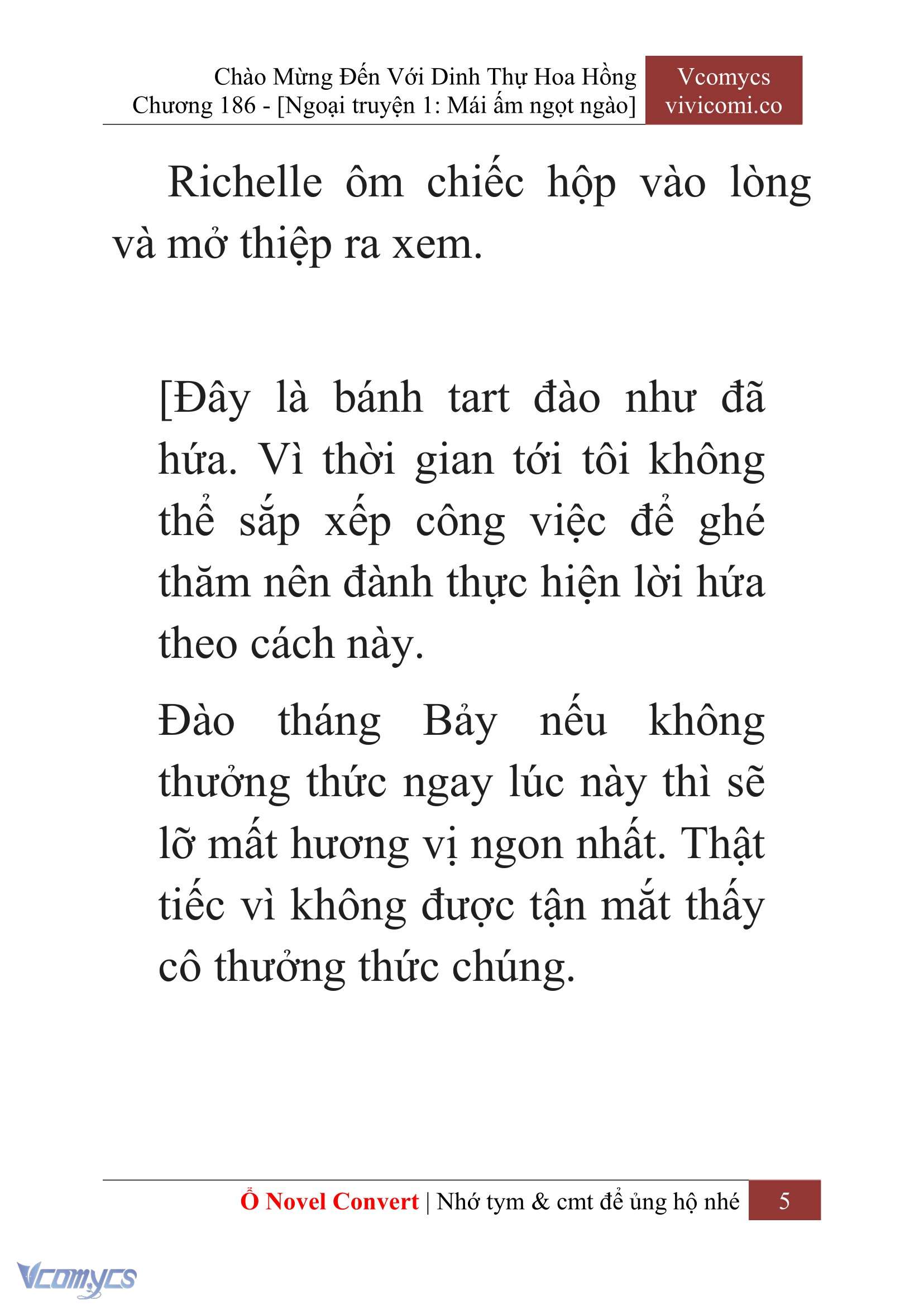 [Novel] Chào Mừng Đến Với Dinh Thự Hoa Hồng Chap 186 - Trang 2