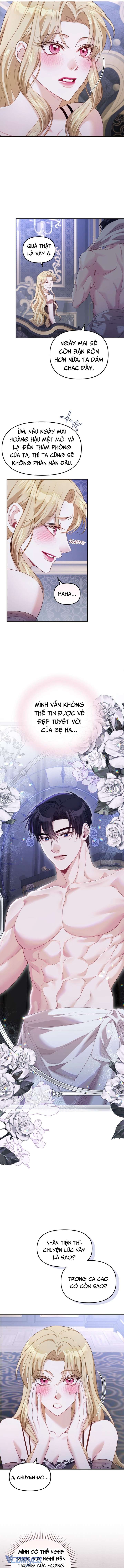 Tôi Đã Trải Qua Đêm Đầu Tiên Dù Chỉ Là Hoàng Hậu Thay Thế Chap 43 - Trang 2