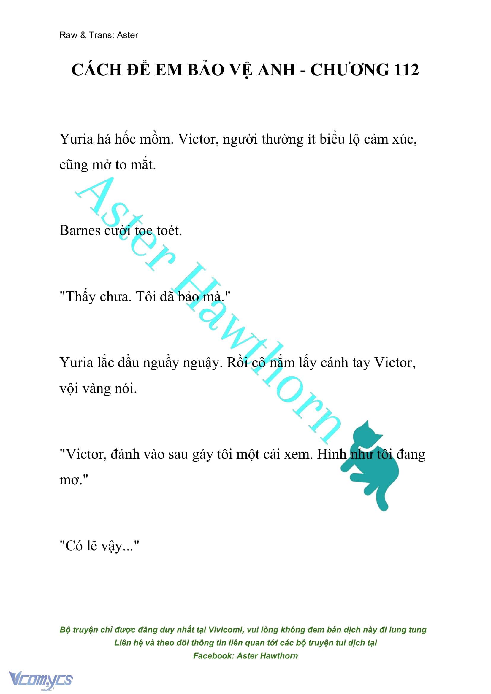 [NOVEL] Cách Để Em Bảo Vệ Anh Chap 112 - Trang 2