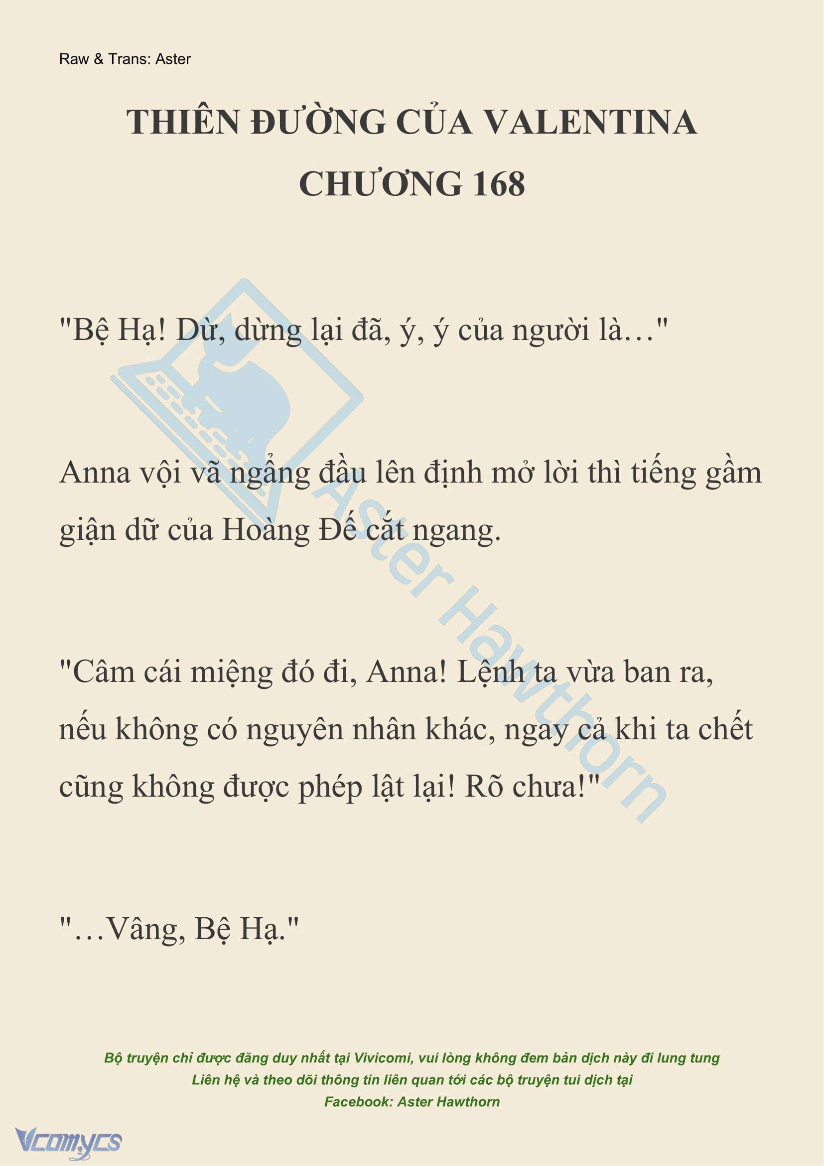 [NOVEL] Thiên Đường Của Valentina Chap 168 - Trang 2