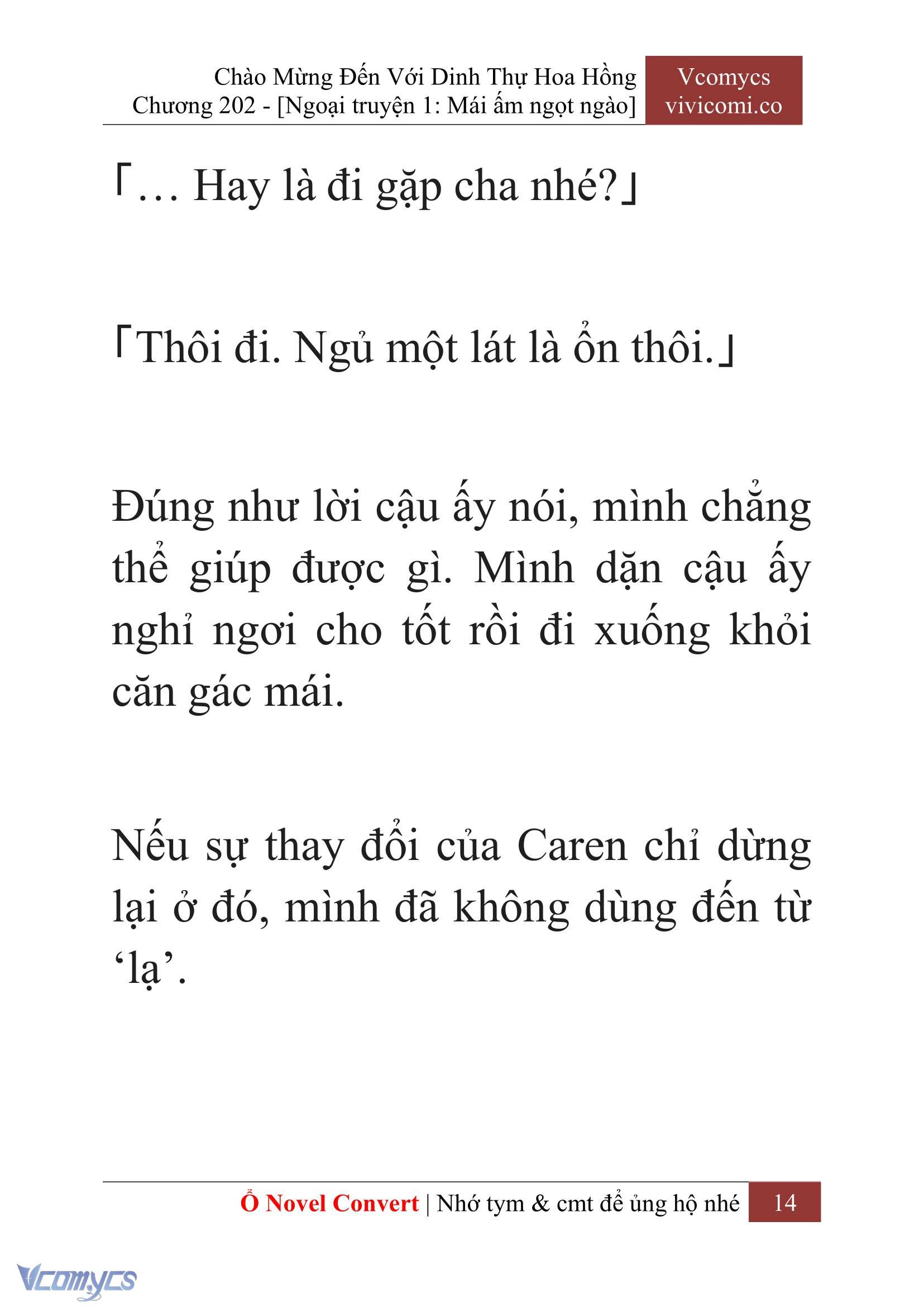 [Novel] Chào Mừng Đến Với Dinh Thự Hoa Hồng Chap 202 - Trang 2