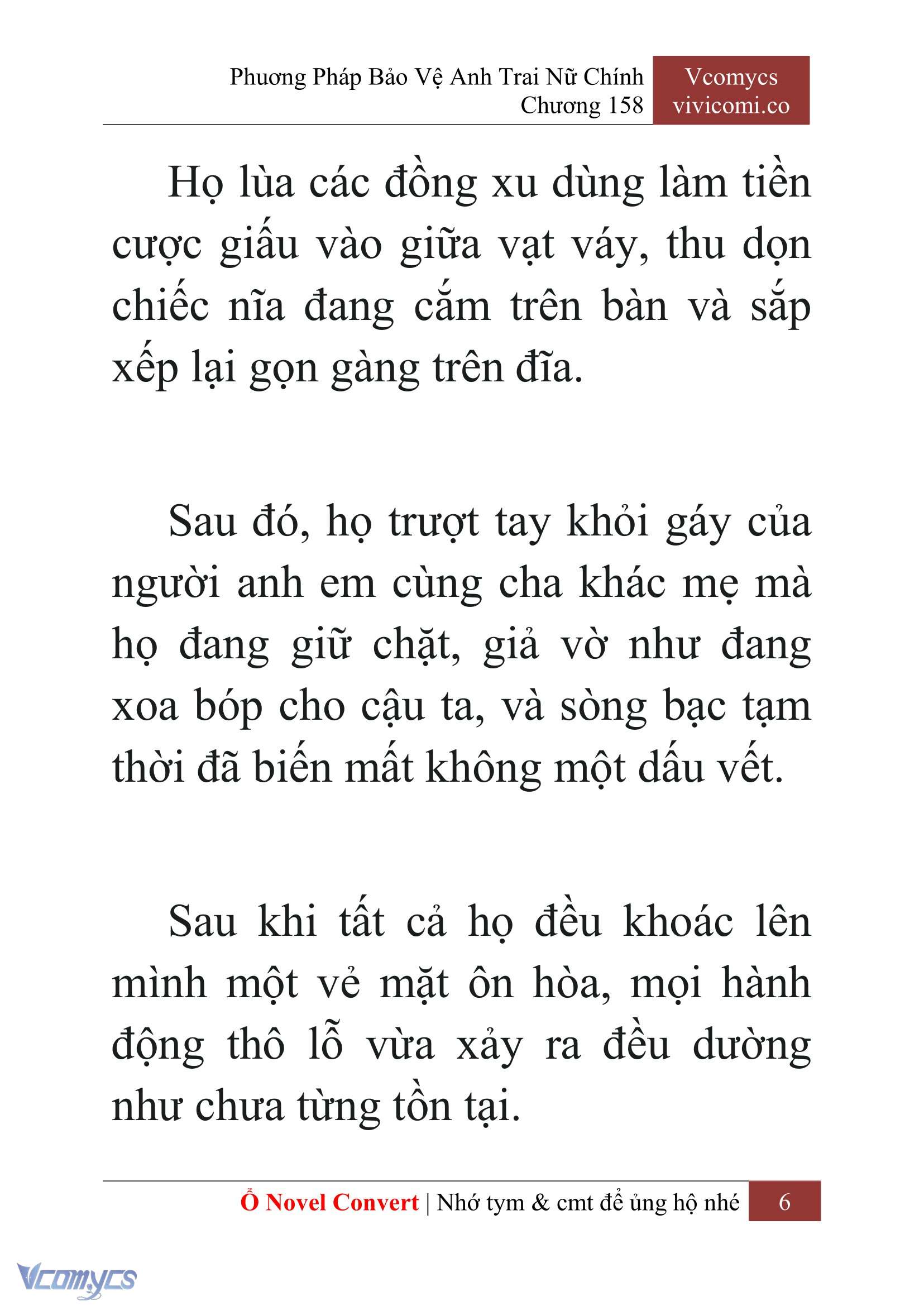 [Novel] Phương Pháp Bảo Vệ Anh Trai Nữ Chính Chap 158 - Trang 2