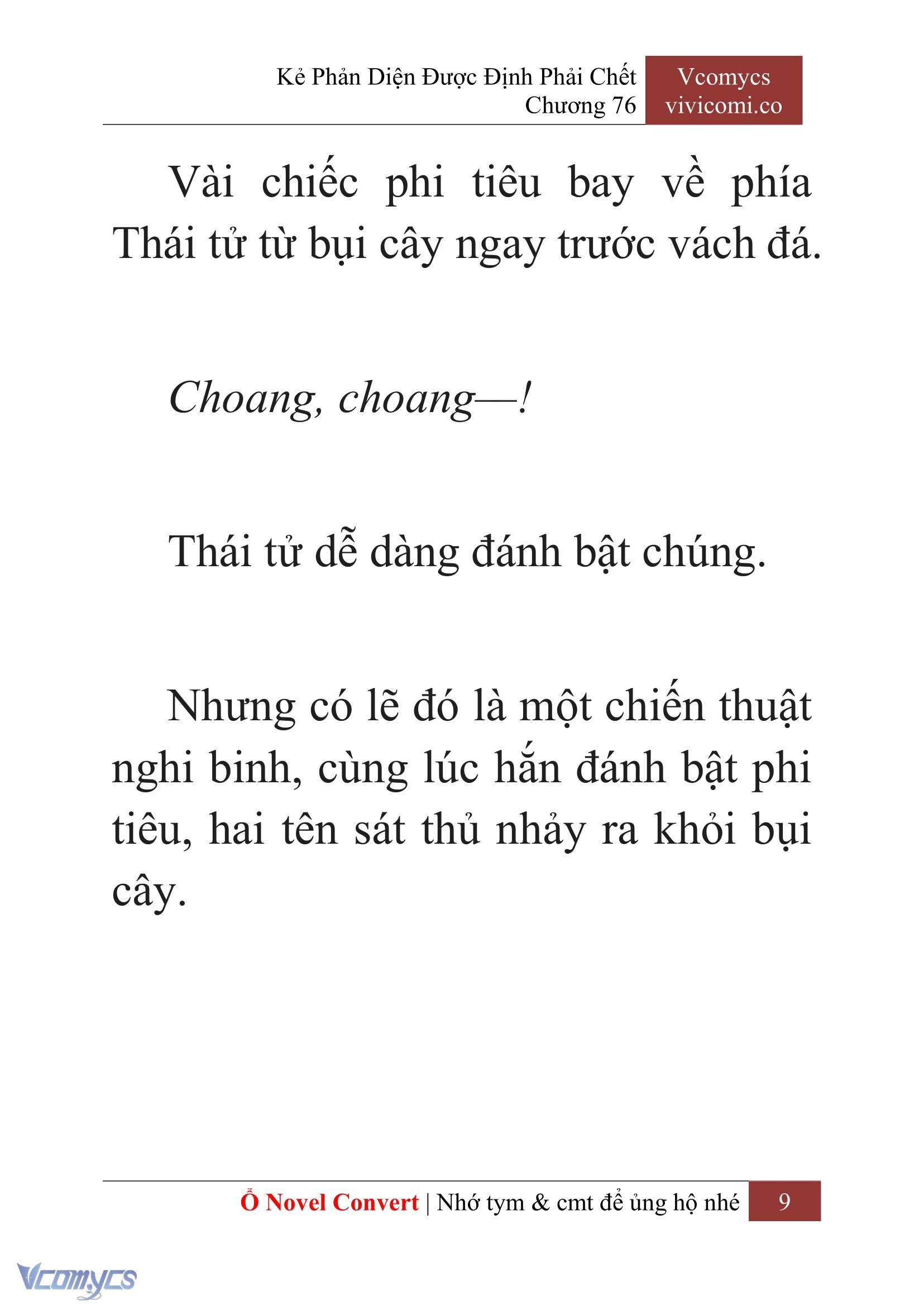 [Novel] Kẻ Phản Diện Được Định Phải Chết Chap 76 - Next Chap 77