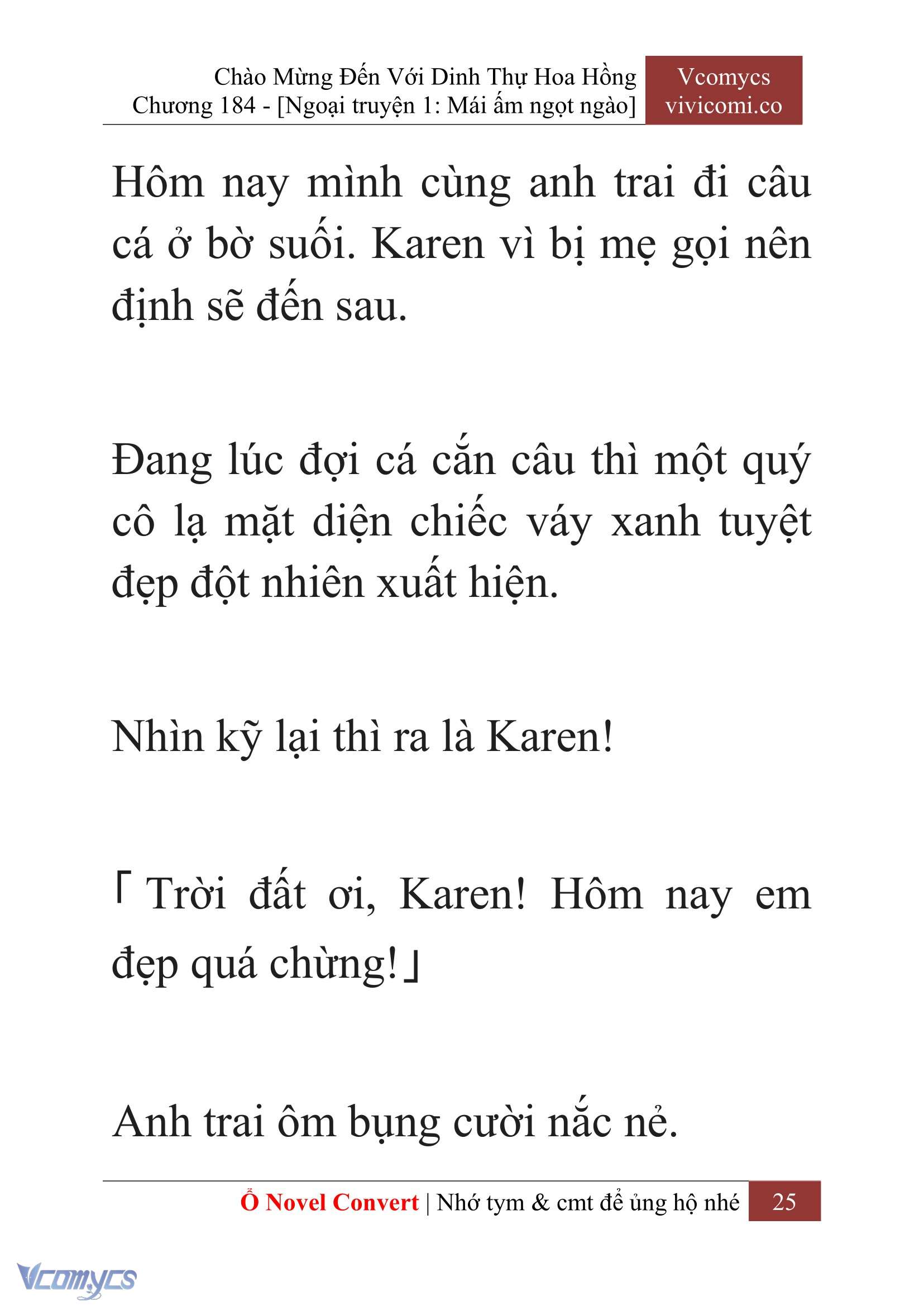 [Novel] Chào Mừng Đến Với Dinh Thự Hoa Hồng Chap 184 - Trang 2